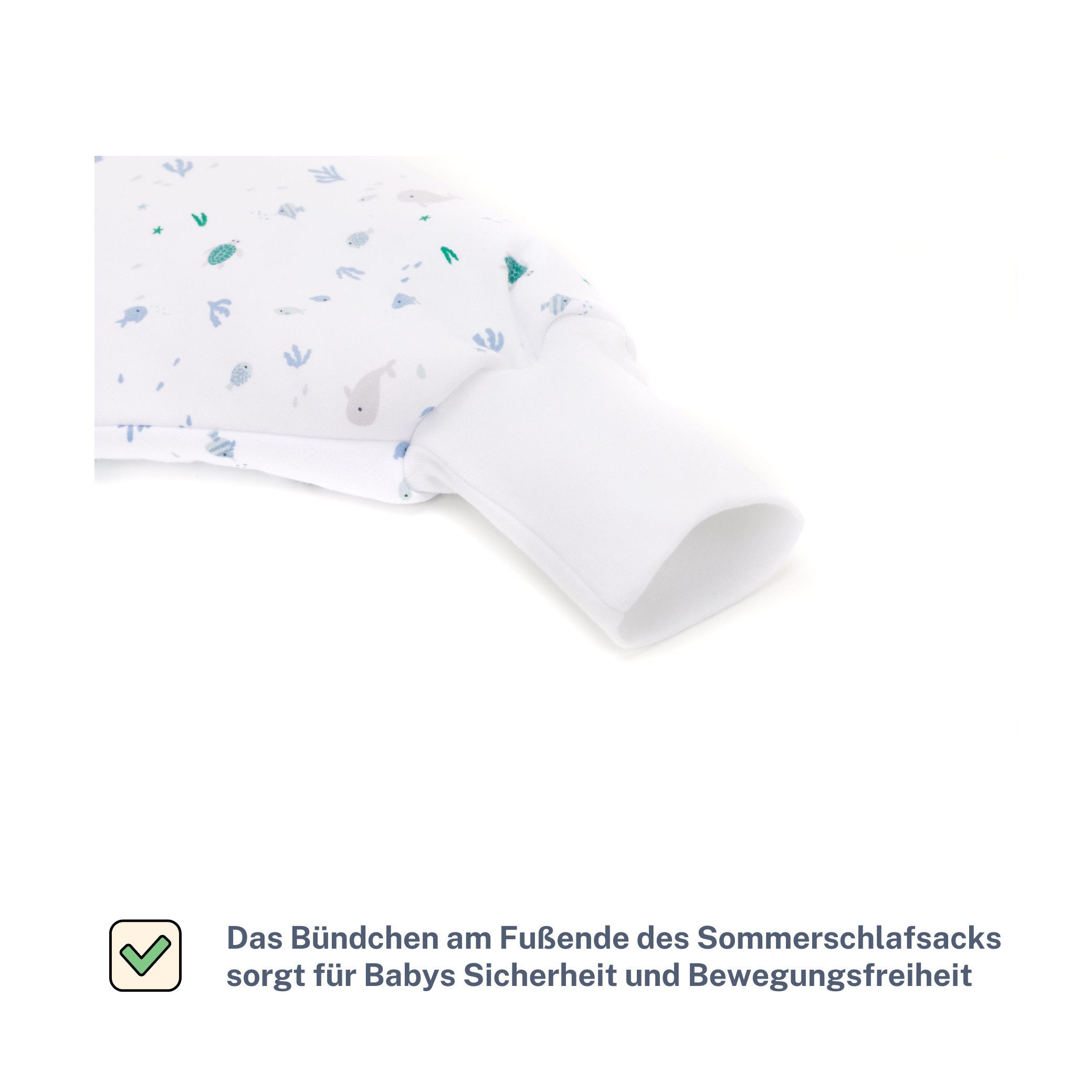 Fillikid Babyschlafsack Sommerschlafsack mit Beinen Exklusiv