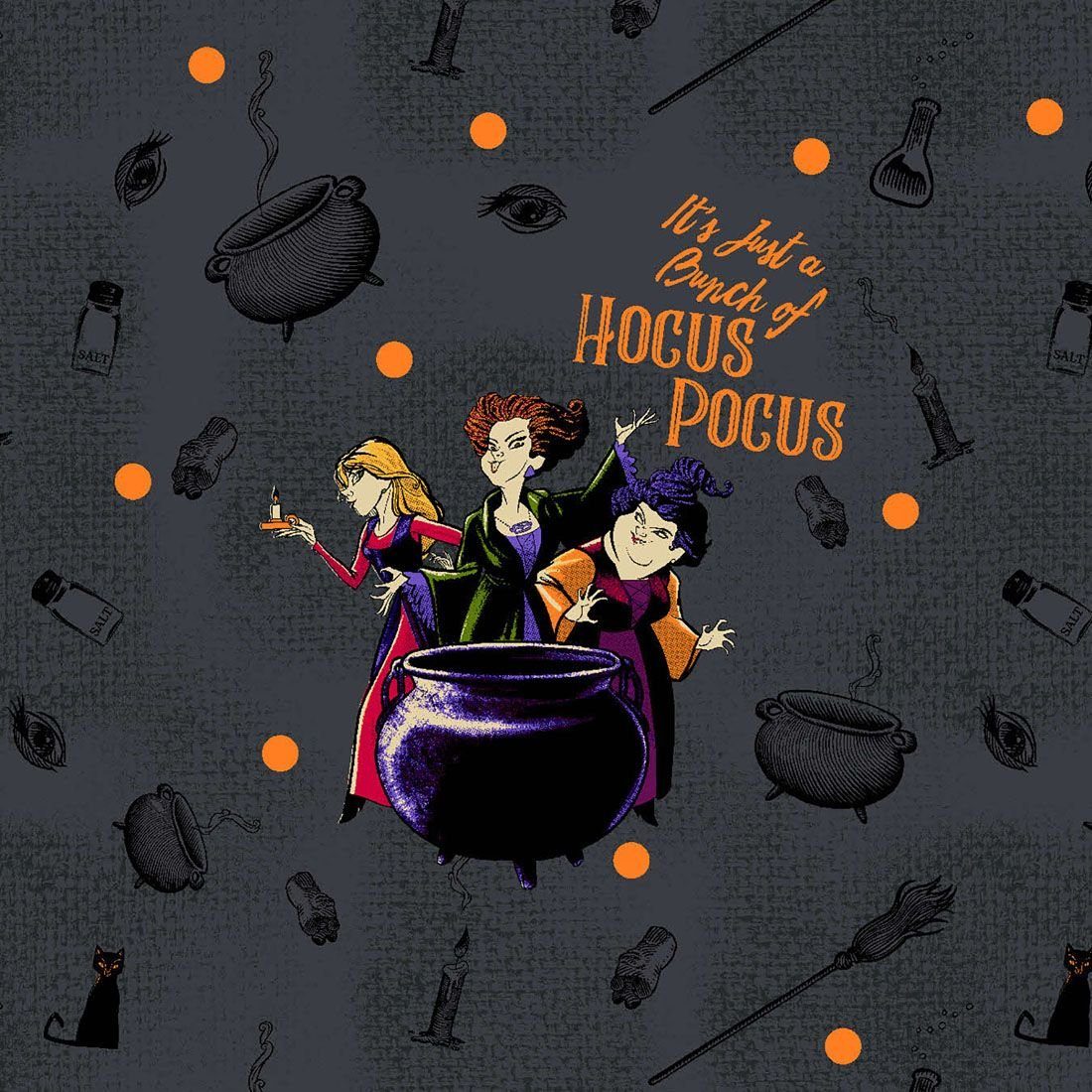 Cherokee Funktionsbluse Bunt bedruckter Damen Kasack "hocus pocus" Kasack mit Motiv
