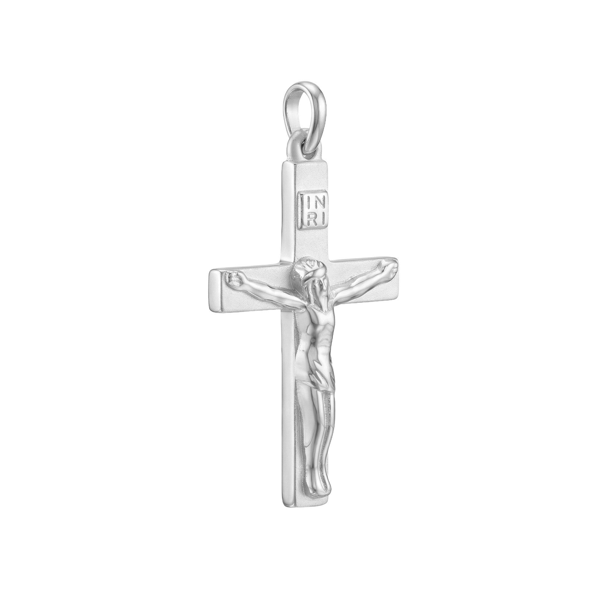Amor Kettenanhänger Kreuz mit Corpus (No information), 925 Silber Unisex Schmuck - 2017519