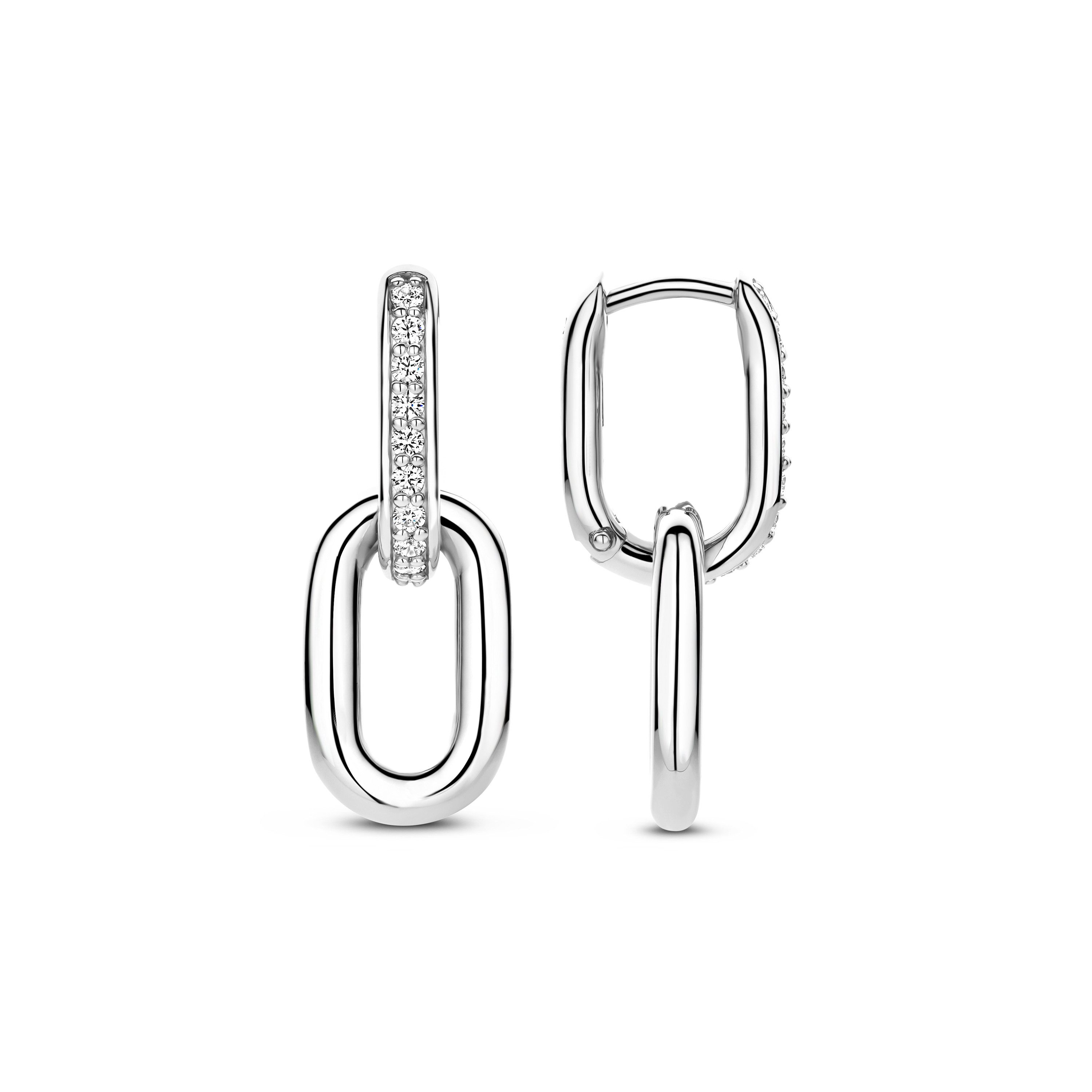 TI SENTO - Milano Paar Ohrstecker Earrings 925er Sterlingsilber