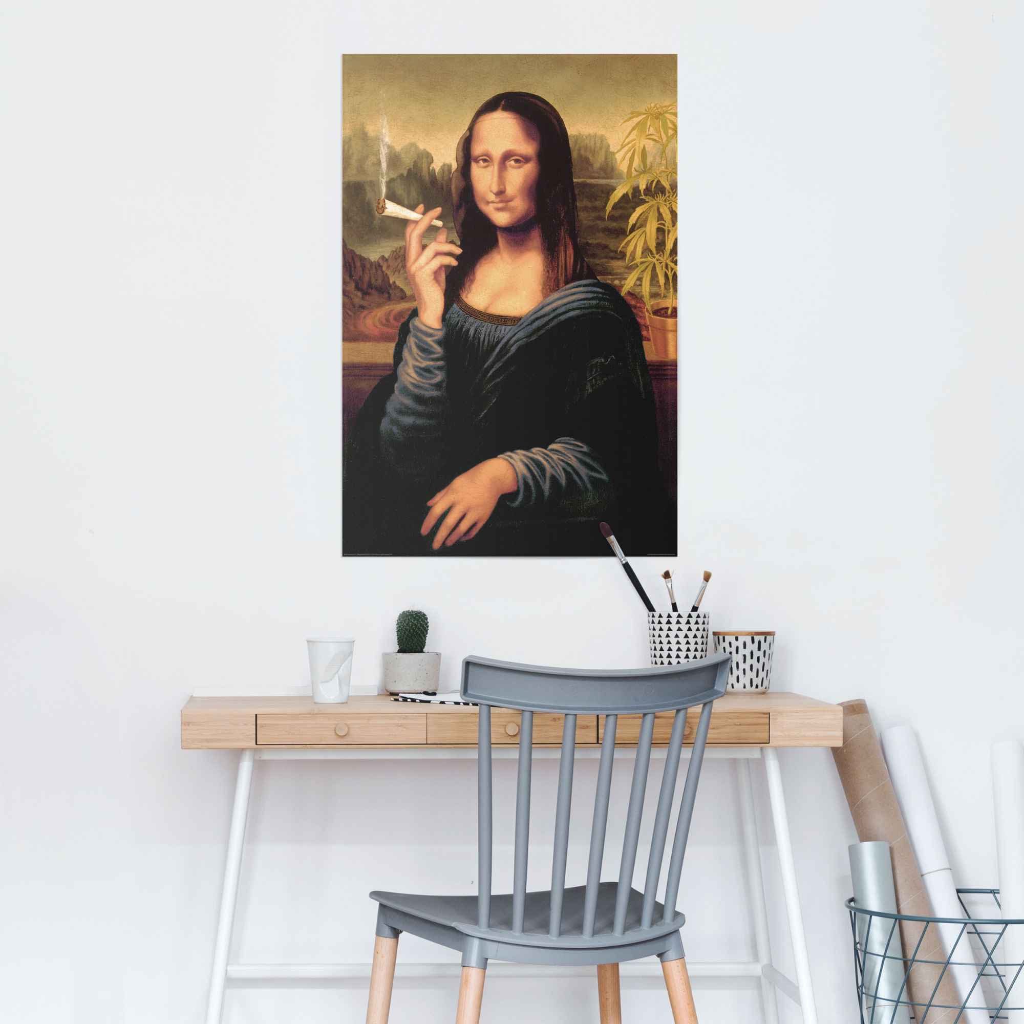 Reinders! Poster Poster Mona Lisa joint, Menschen (1 St) | Poster
