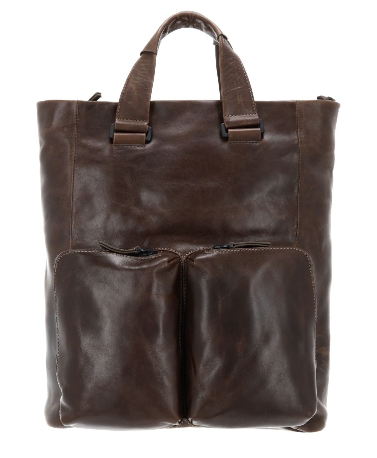 Leonhard Heyden Rucksack Tote Bag / Rucksack 7815 (Set, 2-tlg), aus echtem Rindsleder