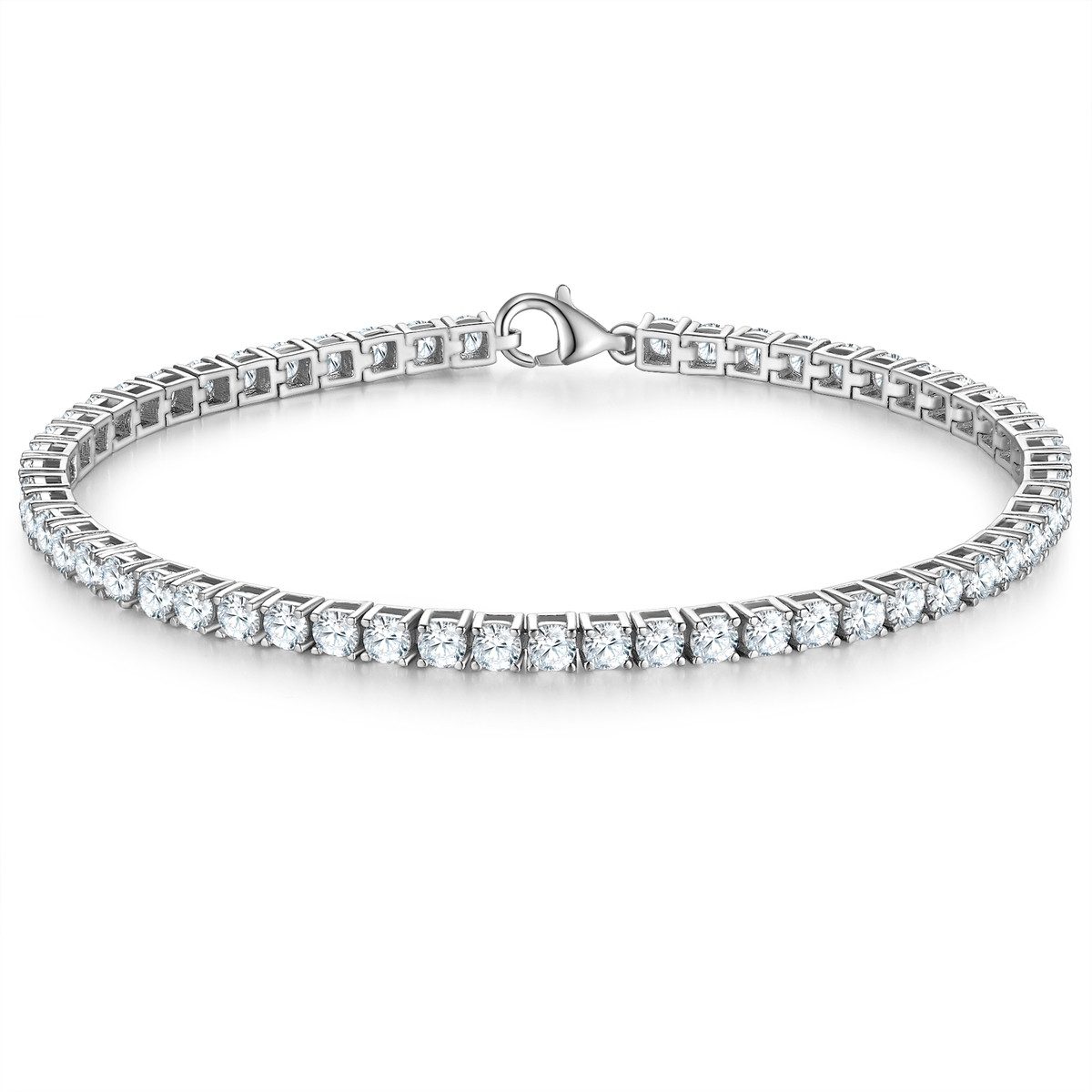 Trilani Silberarmband silber, mit Zirkonia günstig online kaufen