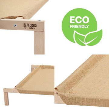 BedDog Tierbett ECO-friendly Hundeliege 100% biologisch abbaubar, 100% natürlich