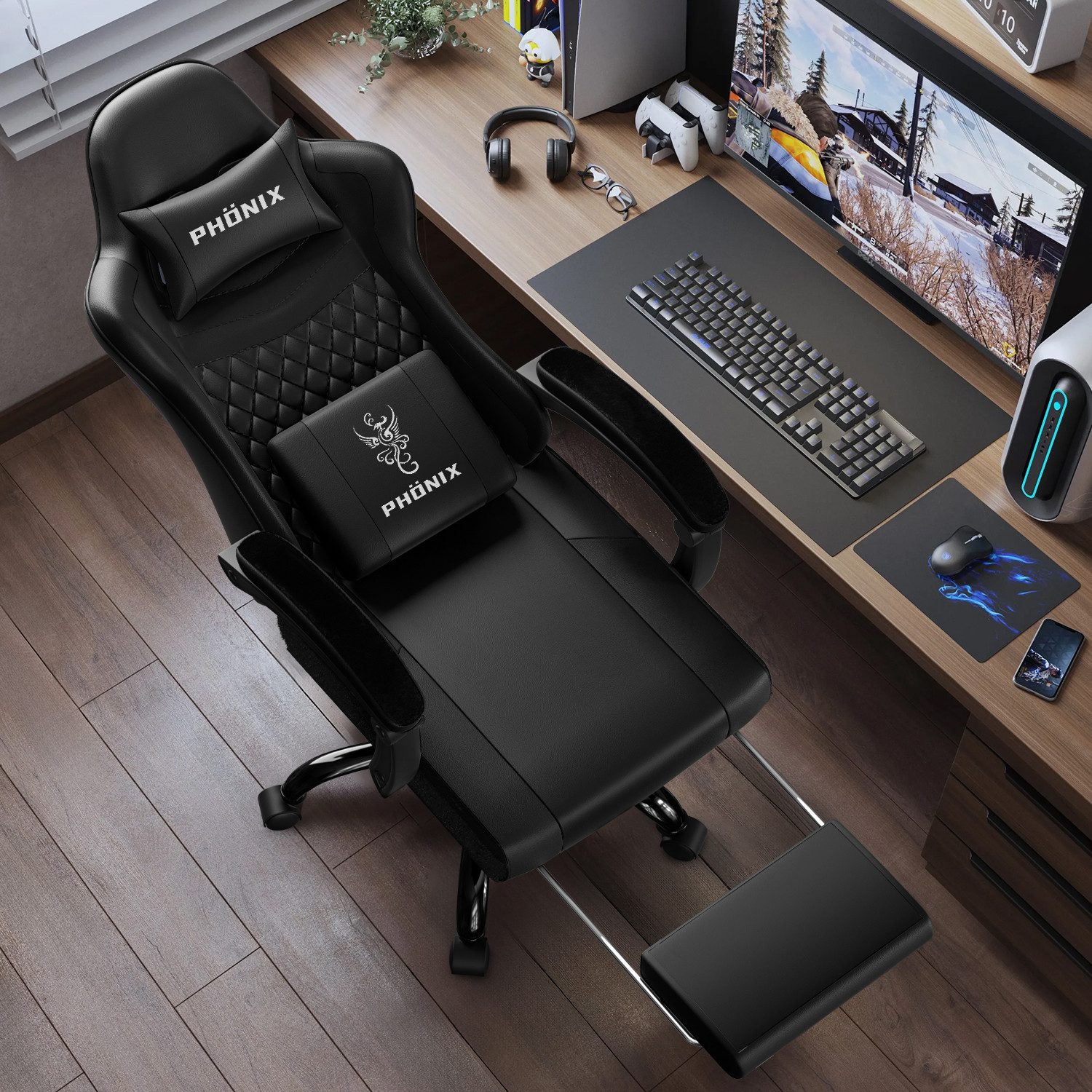 Adormii Gaming-Stuhl Gaming Stuhl ergonomisch Gaming Chair Bürostuhl verste günstig online kaufen