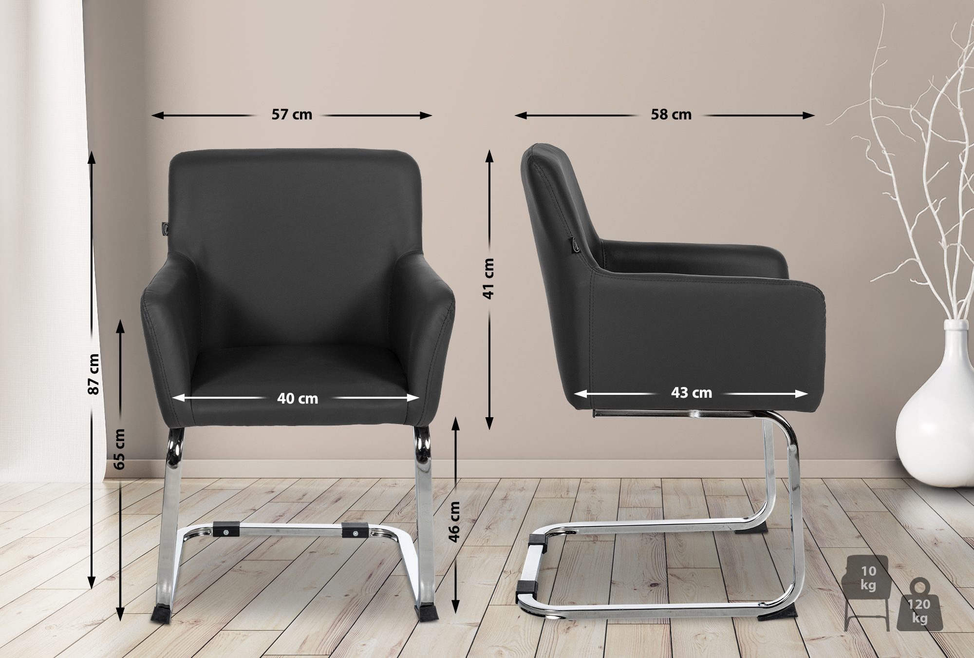 TPFLiving Stuhl Pukki - Lounge-Stuhl aus günstig online kaufen