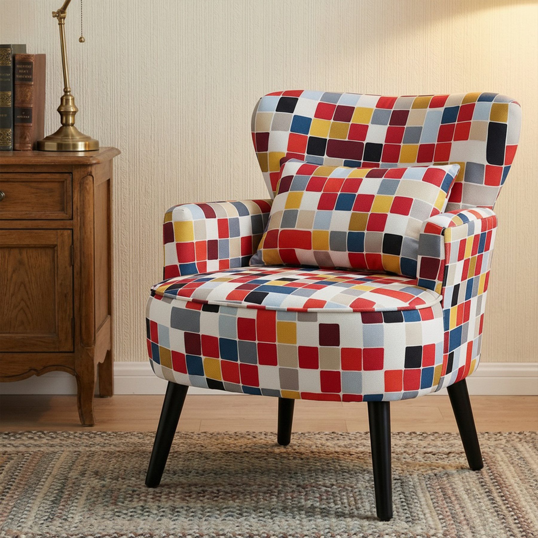 HomeMiYN Ohrensessel Der Wohlfühl-Sessel: Ihr perfekter Relax- und Lesesessel