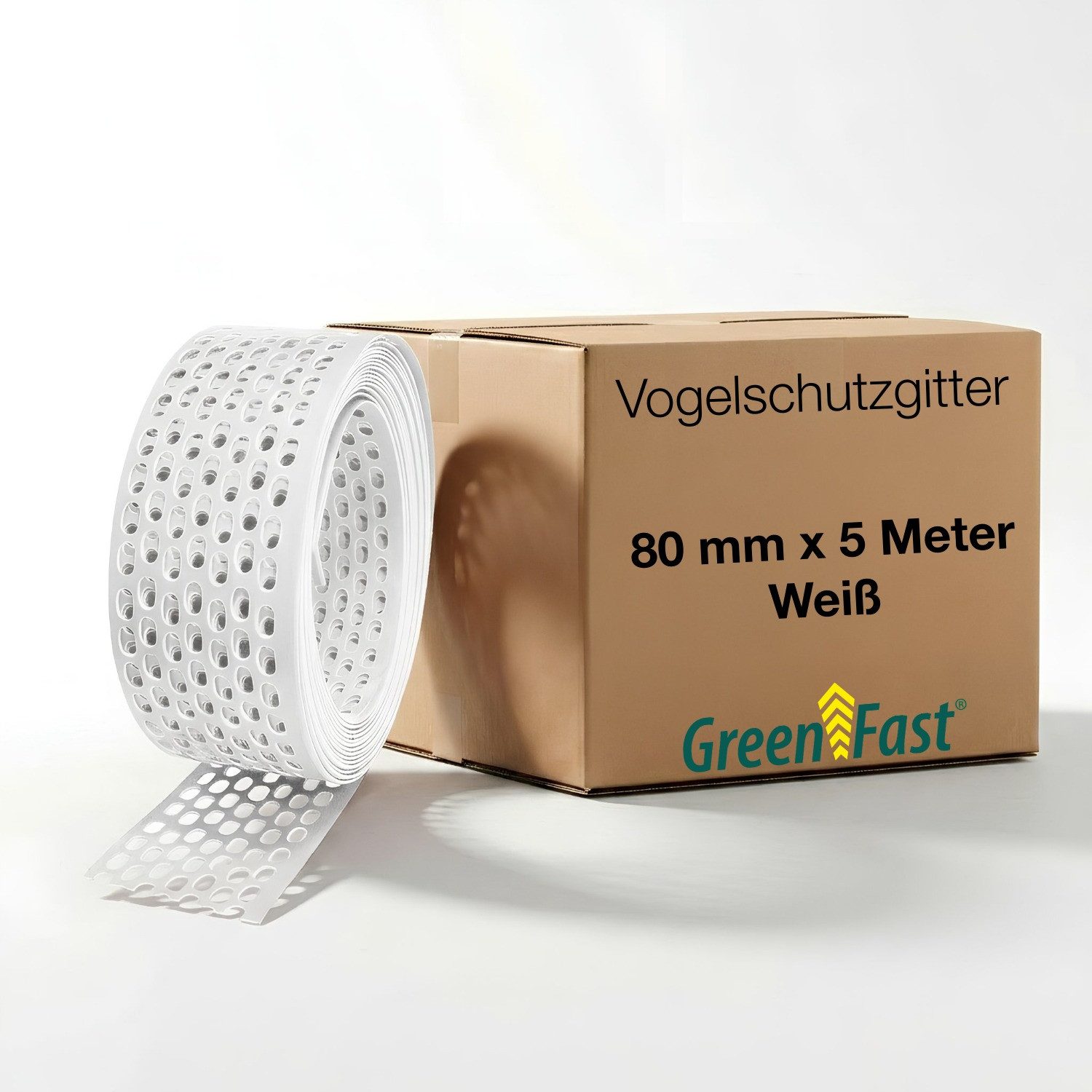 Silisto Universalschutzgitter Vogelschutzgitter 5m - Insektenschutz & Nistplatz-Abdeckung (80mm) (1 St., 5m), Einfache Montage, Schutz gegen Kleingetier und Ungeziefer