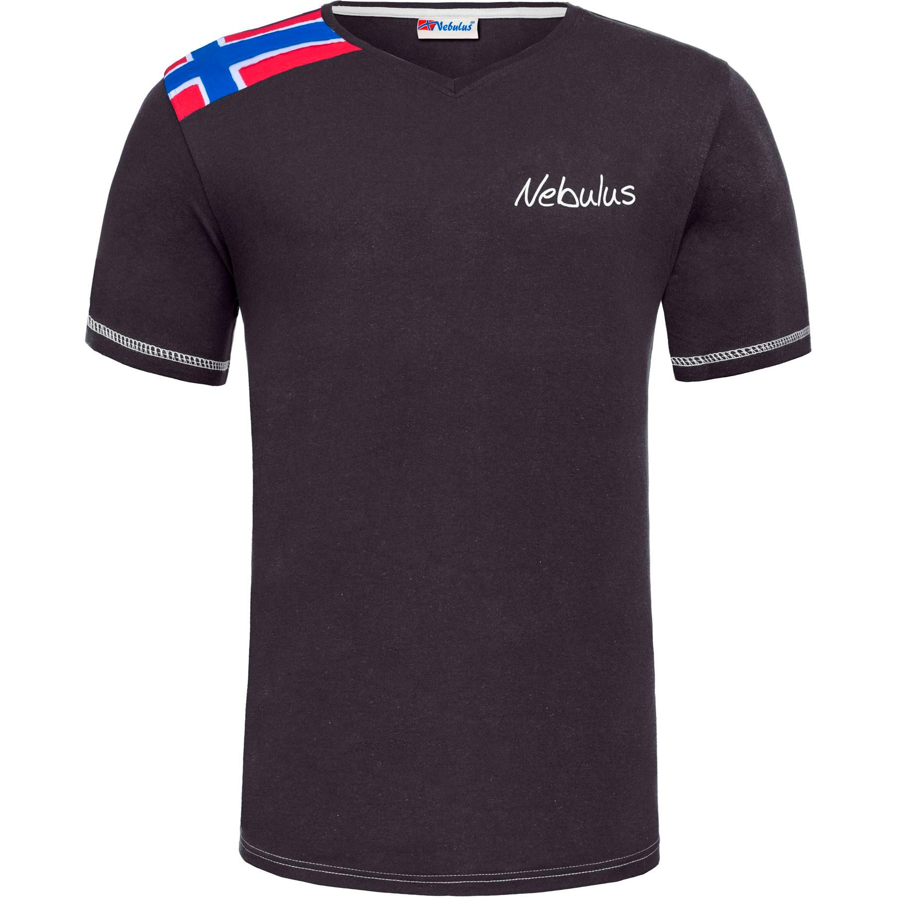 Nebulus T-Shirt READY, P6850 - Herren, schwarz-weiß, XXL