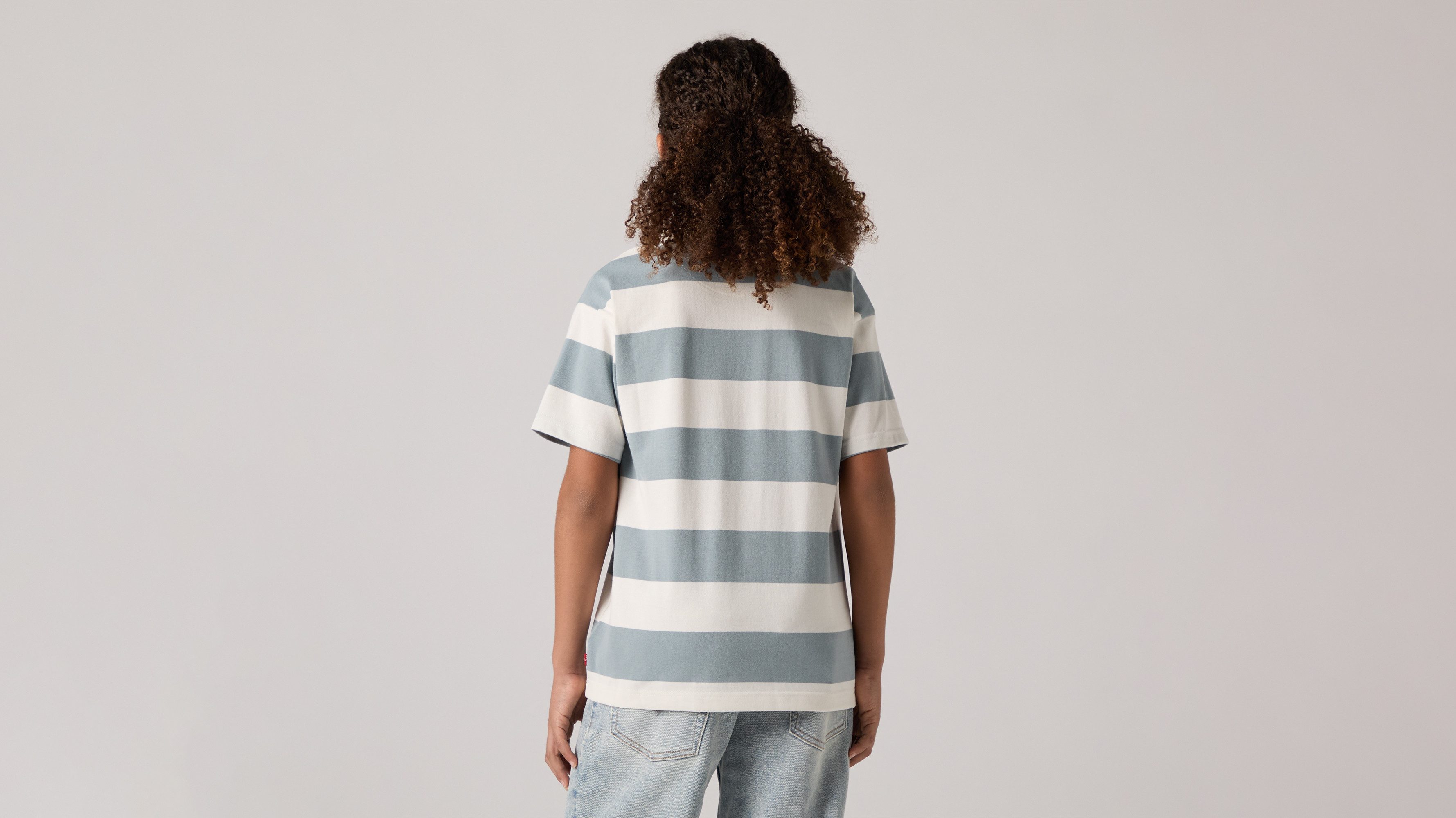 Levi's® Kids T-Shirt LVB BIG STRIPE TEE for Boys, gestreift – Bild 4 von 5
