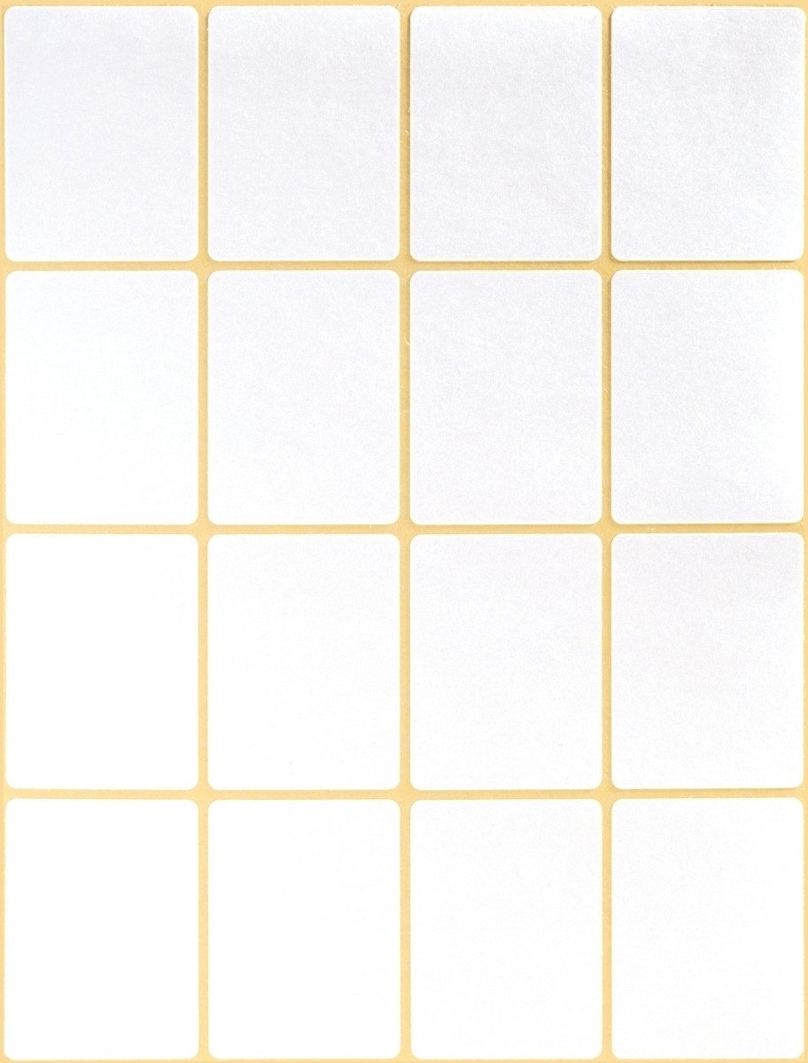 Etiketten Etiketten 38x29mm VE=384 Stück weiß