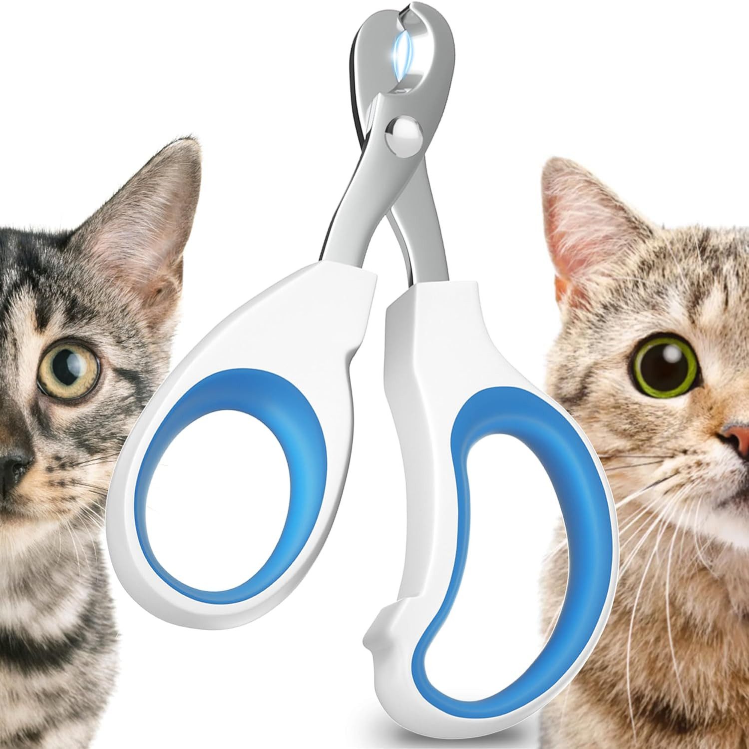 FELIXLEO Katzen-Futterautomat Krallenschere Katzen Schere für Anfänger Sicherer Nagelschneider
