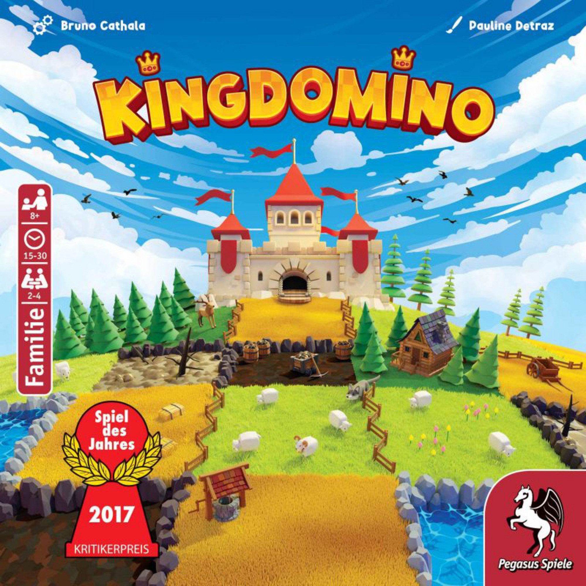 Pegasus Spiel Pegasus Kingdomino (Neuausgabe), Brettspiel