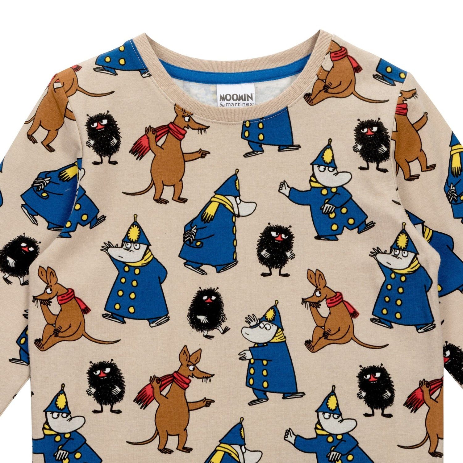 Moomin by Martinex Langarmshirt MOOMIN – Kinder-Langarmshirt Vigorous Beige