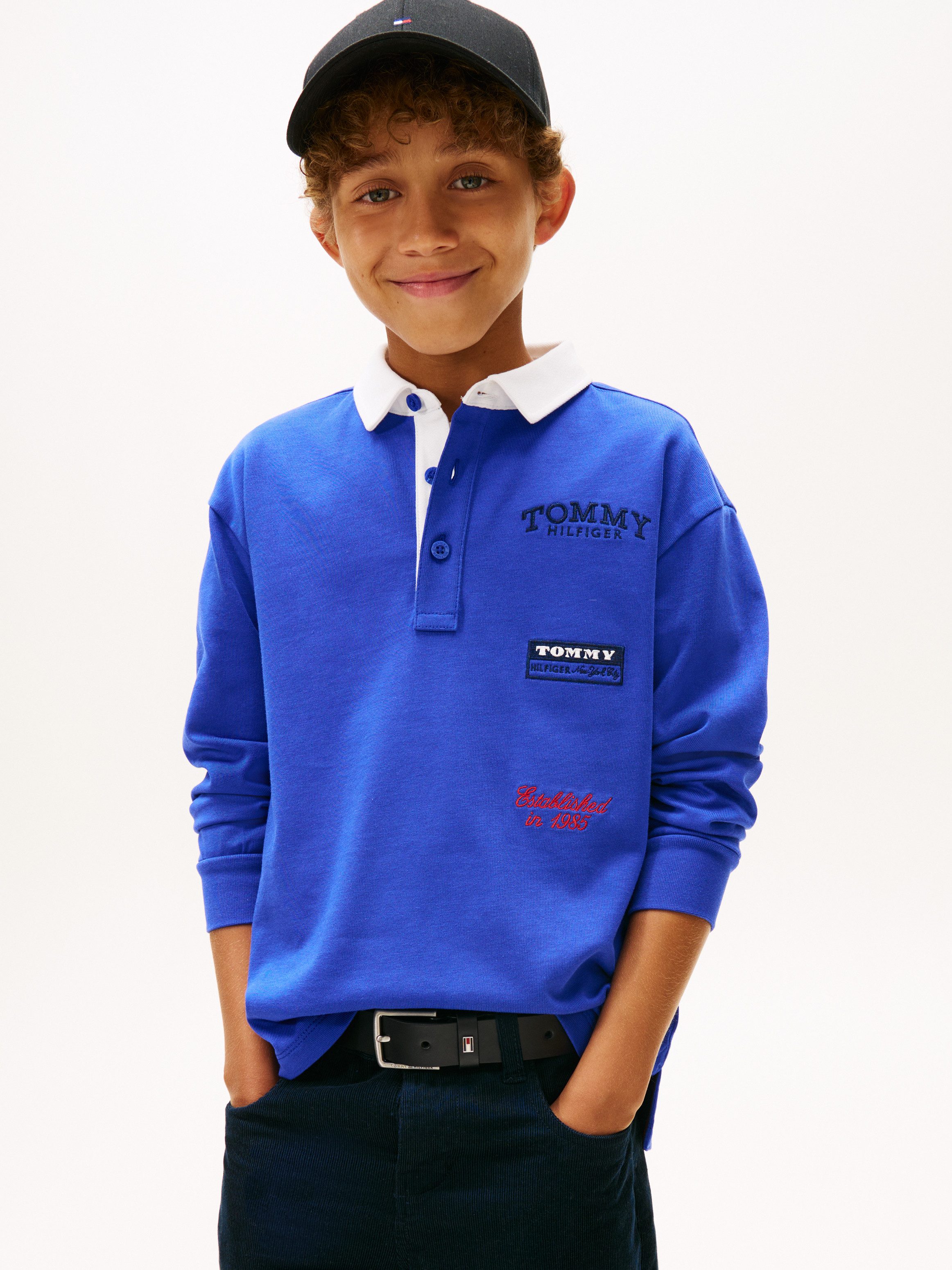 Tommy Hilfiger Langarm-Poloshirt Regular fit, für Kinder bis 16 Jahre
