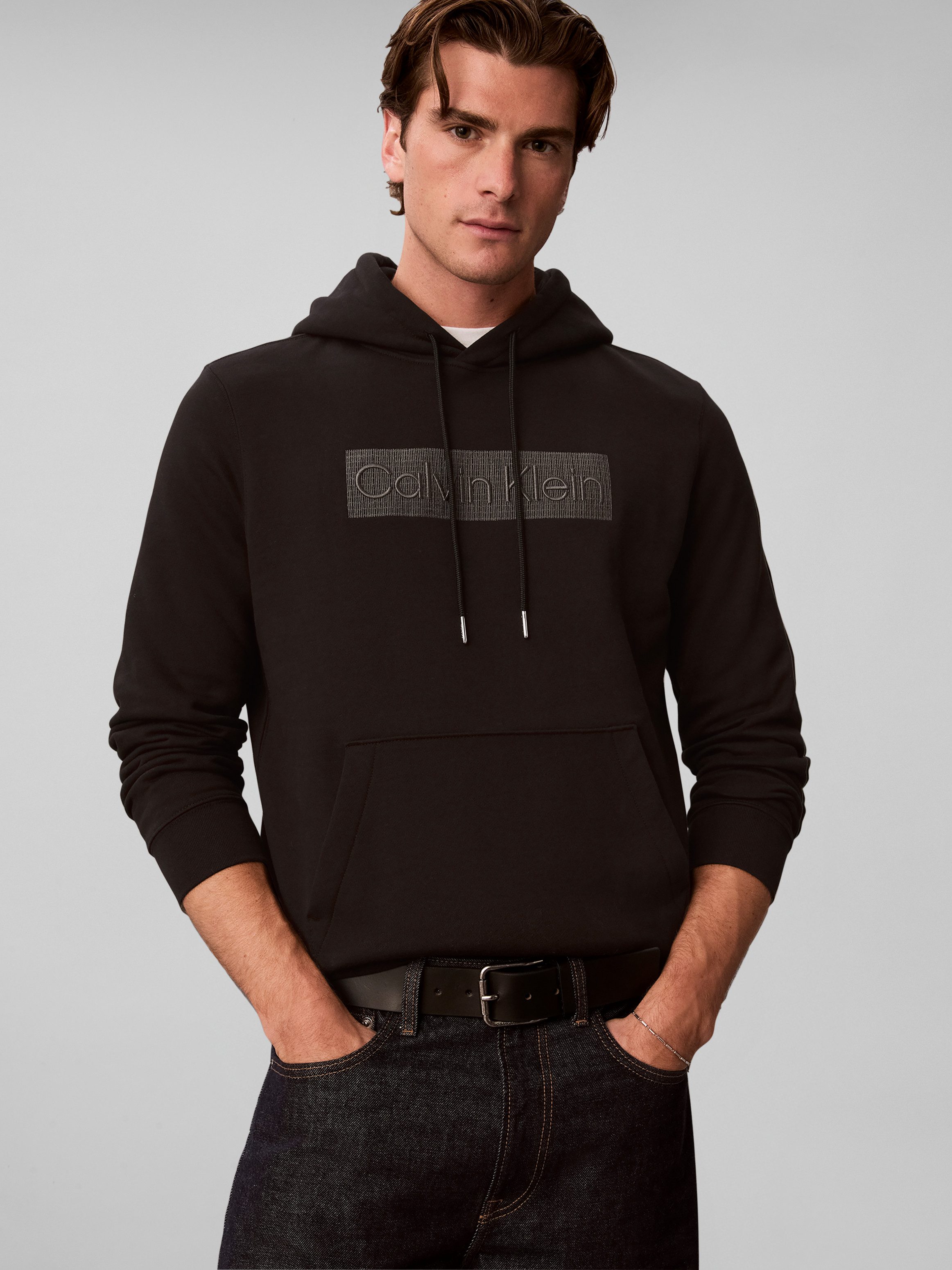 Calvin Klein Kapuzensweatshirt FLEECE GRAPHIC HOODIE Regular fit mit Kapuze