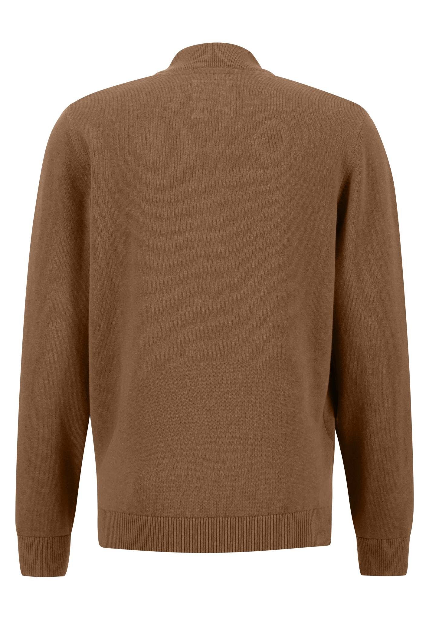 FYNCH-HATTON Strickpullover Troyer-Buttons