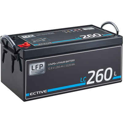 ECTIVE ECTIVE 12V 260Ah Lithium Batterie LiFePO4 Akku BMS 280Ah Batterie, (12 V V)