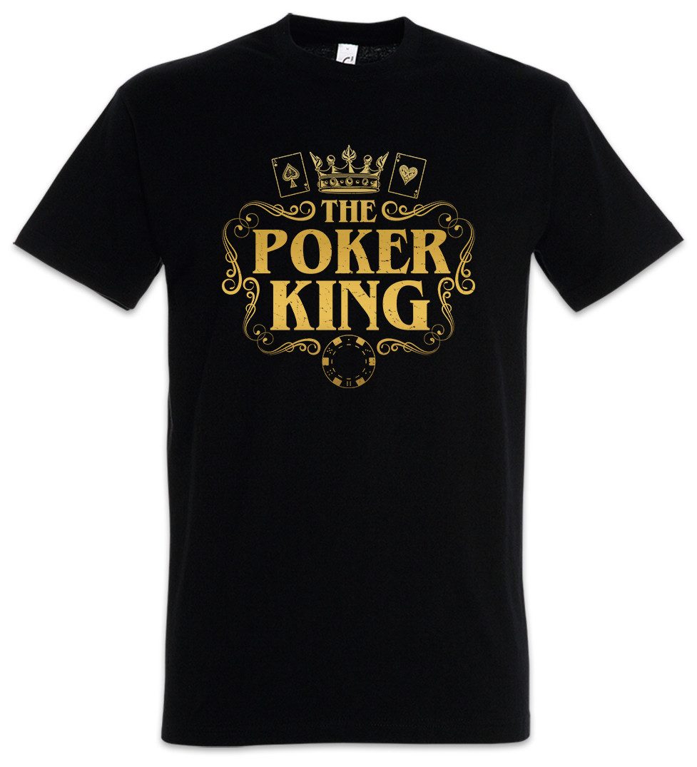 Urban Backwoods Print-Shirt The Poker King Herren T-Shirt Karten Cards Casino Las Vegas Gamble (1-tlg) Spieler Ace Ass Spielbank