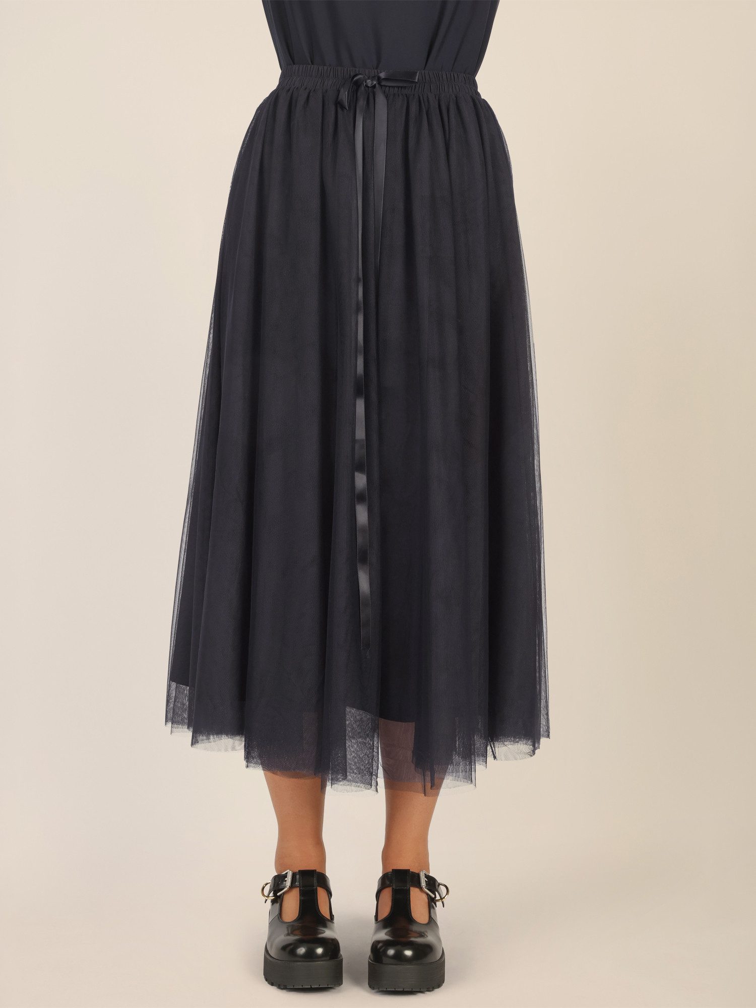 Apart Maxirock mit zartem Schleifenband