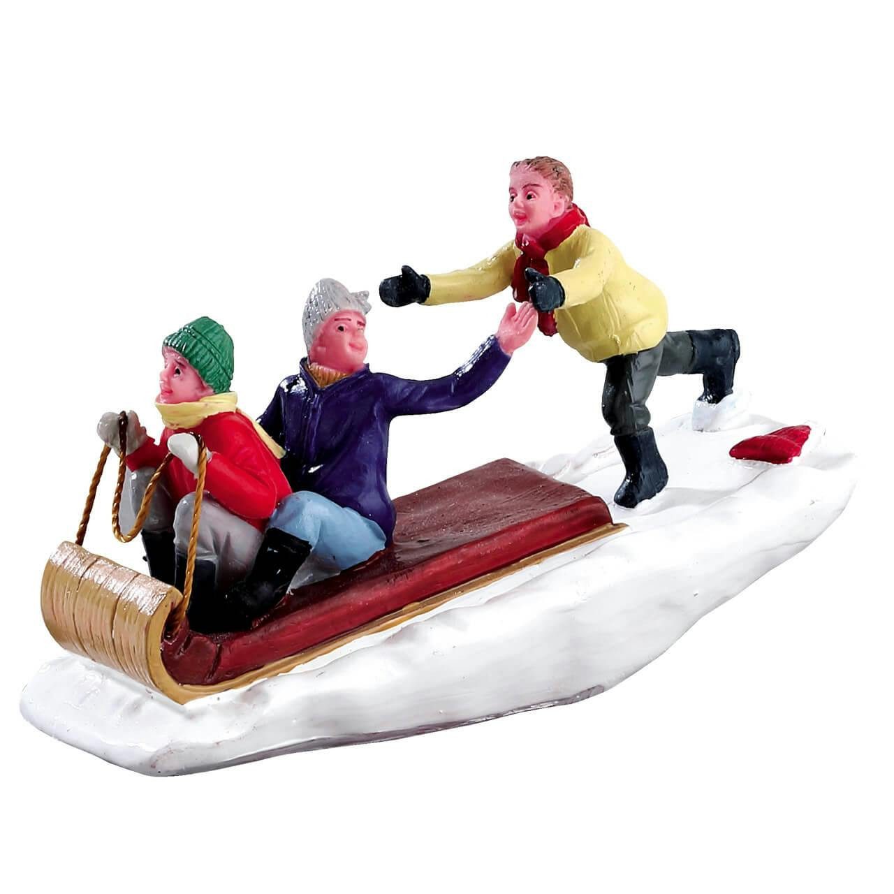 LeMax Weihnachtsdorf LEMAX Weihnachtsdorf: "Toboggan Trouble" (42248)