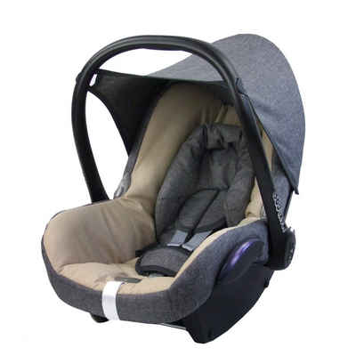 BambiniWelt by Rafael K. Babyschale Ersatzbezug kompatibel mit Maxi Cosi Cabrio Fix Babyschale 6-tlg, ab: 0+