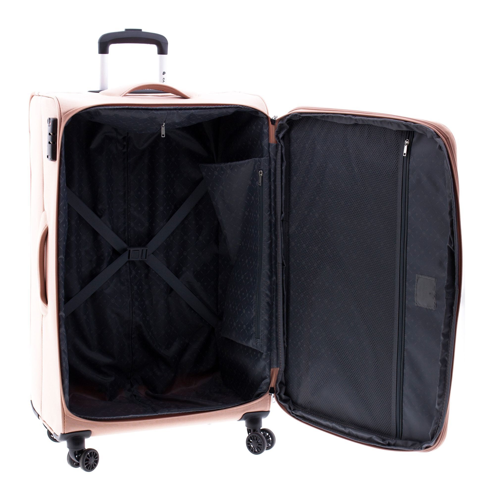 GLADIATOR Weichgepäck-Trolley 3700, 4 Rollen, Nylon