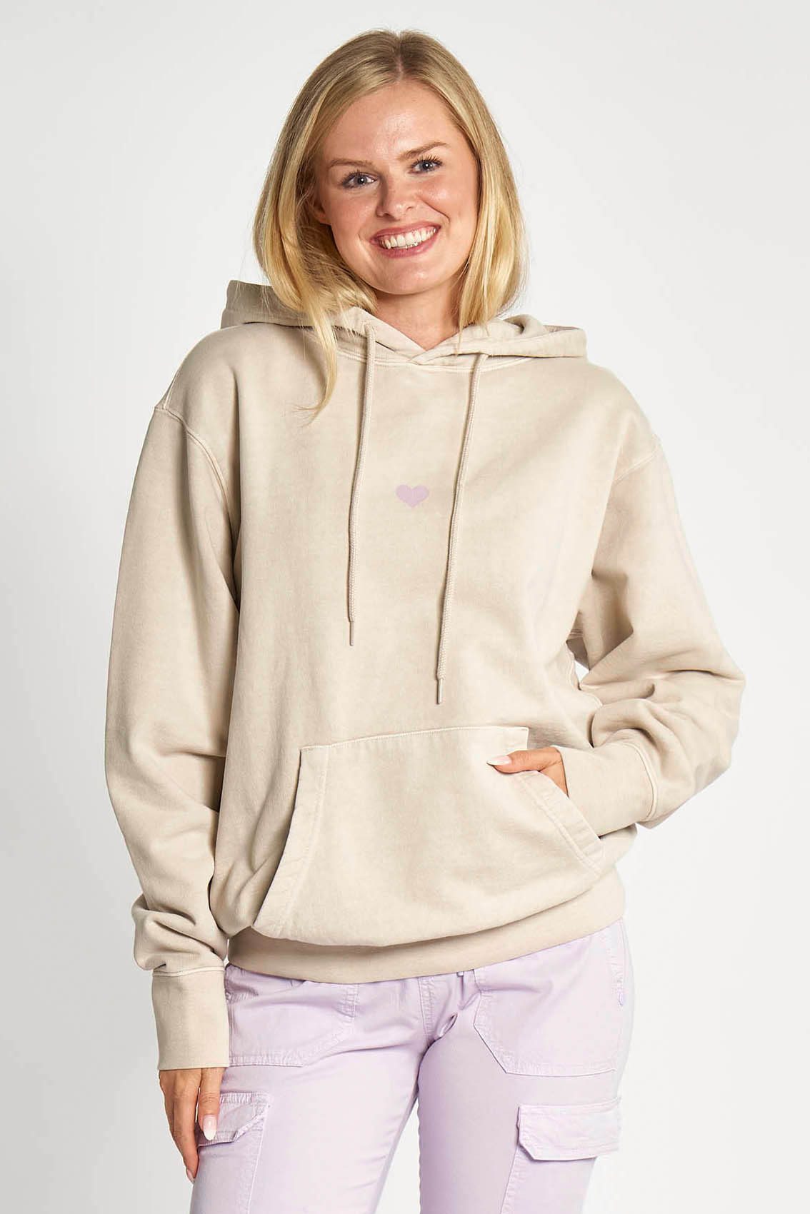 Zhrill Kapuzensweatshirt ILLI mit Herz-Print und günstig online kaufen