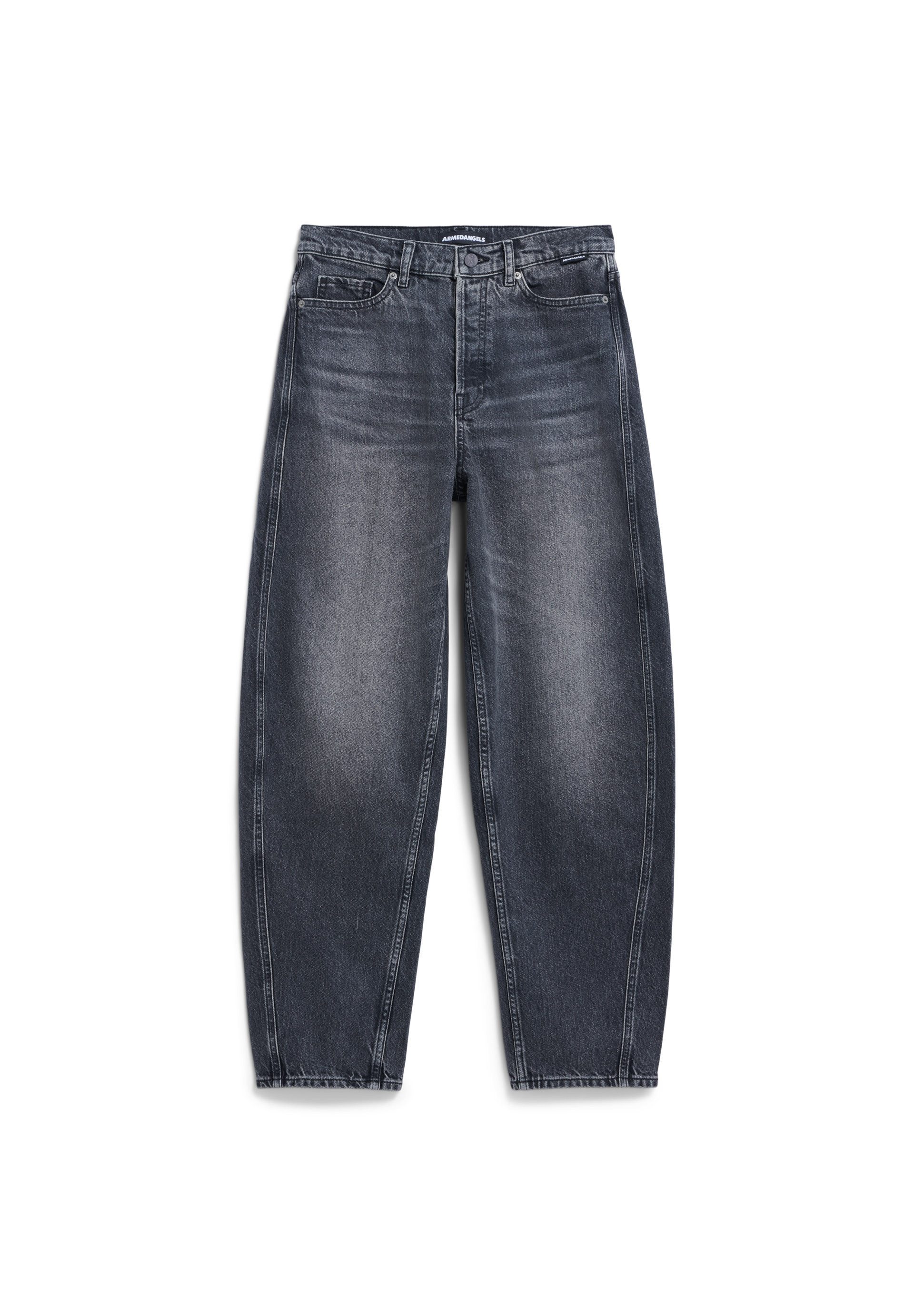 Weite Jeans BAARELL Barrel Jeans recycelte Baumwolle