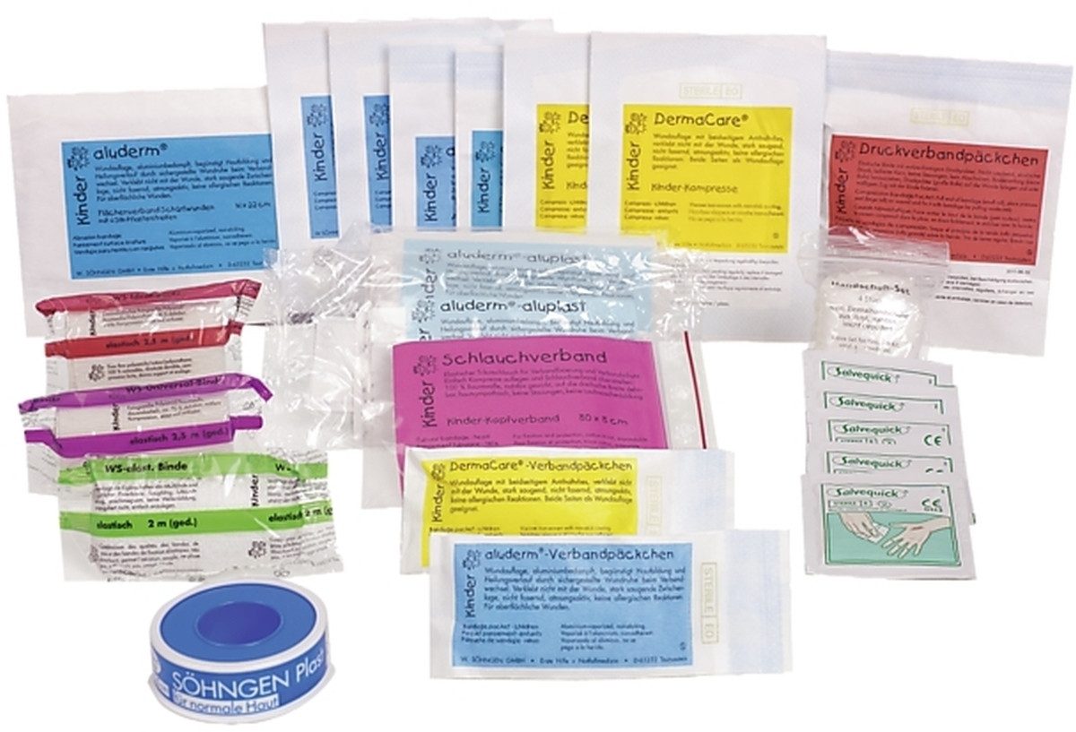 Söhngen Erste-Hilfe-Set Erste-Hilfe-Set Kinder daheim orange
