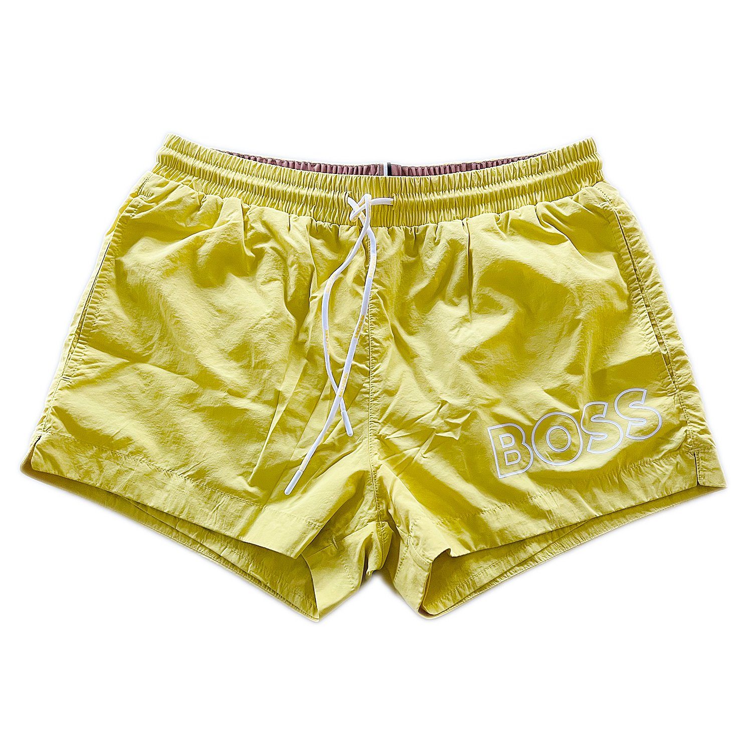 BOSS Badeshorts Mooneye (1-St) Badehose Länge ca 31 cm schnelltrocknend