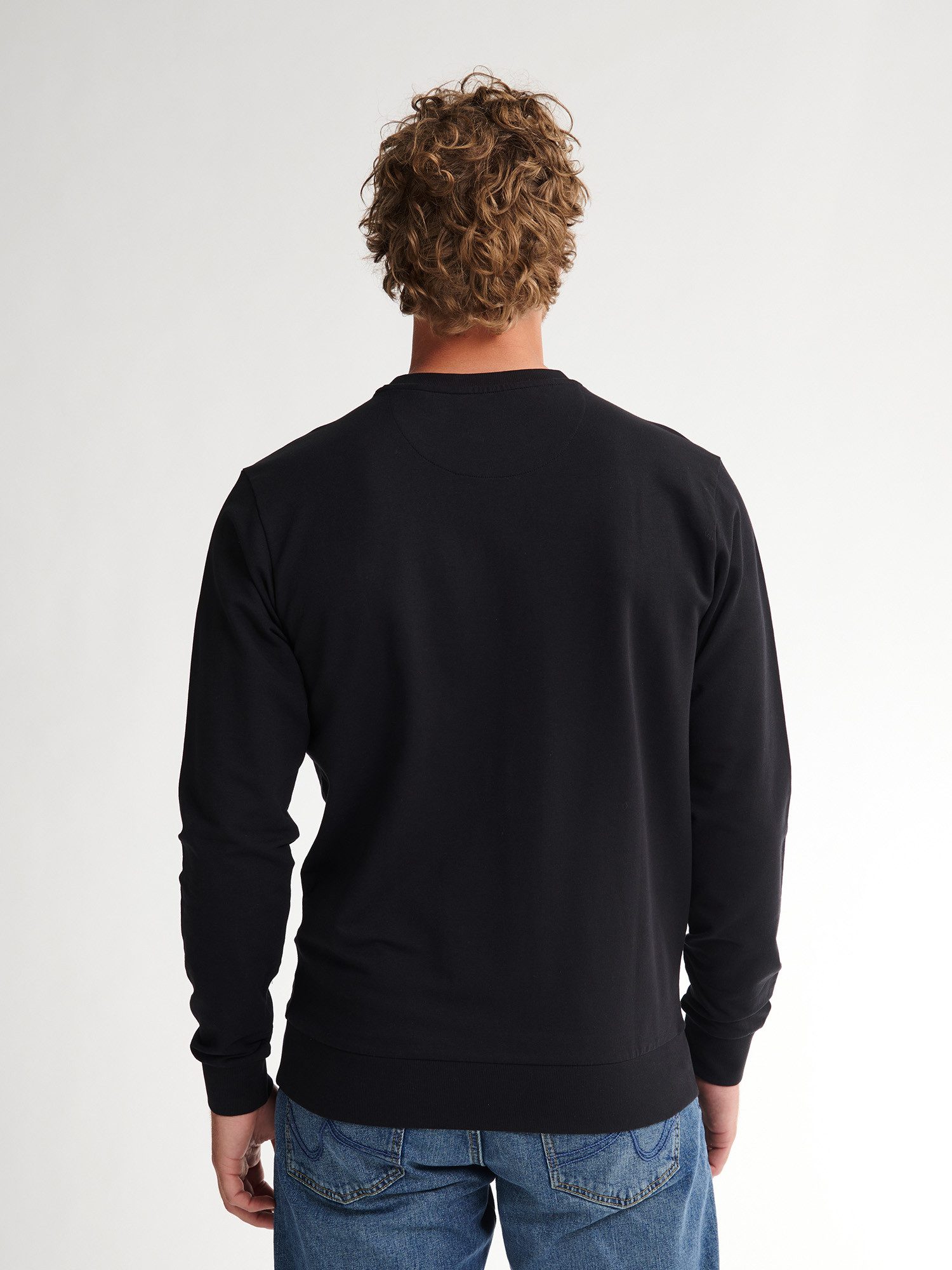 Petrol Industries Sweatshirt mit Logo Stickerei