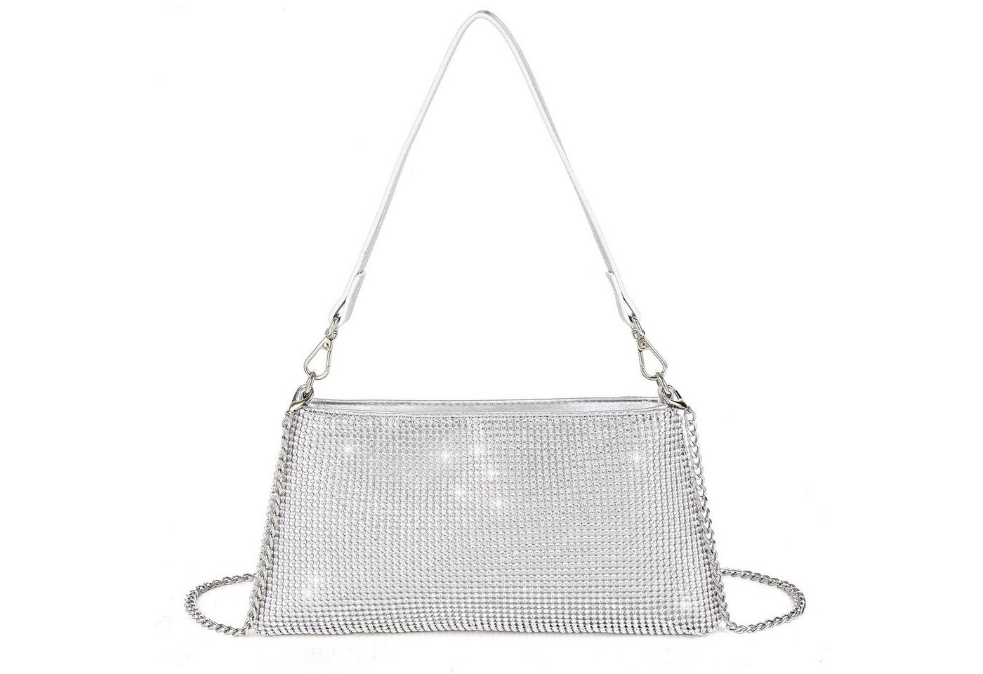 nsihing Clutch Damen Clutch Elegante Brauttasche Diamant Handtasche Hochzeit, Abendtasche Klatsch Tasche Cluthes