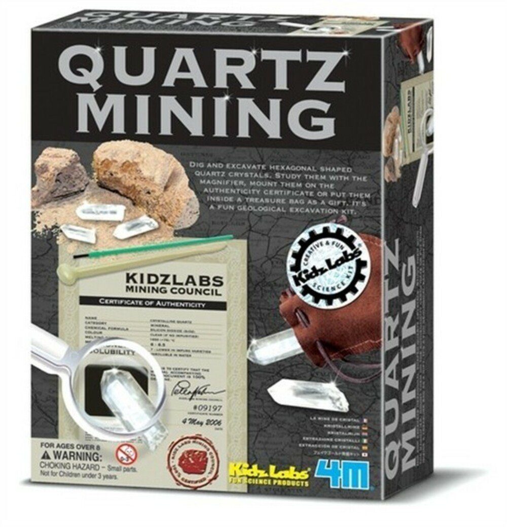 Experimentierkasten Quarz Ausgrabungsset