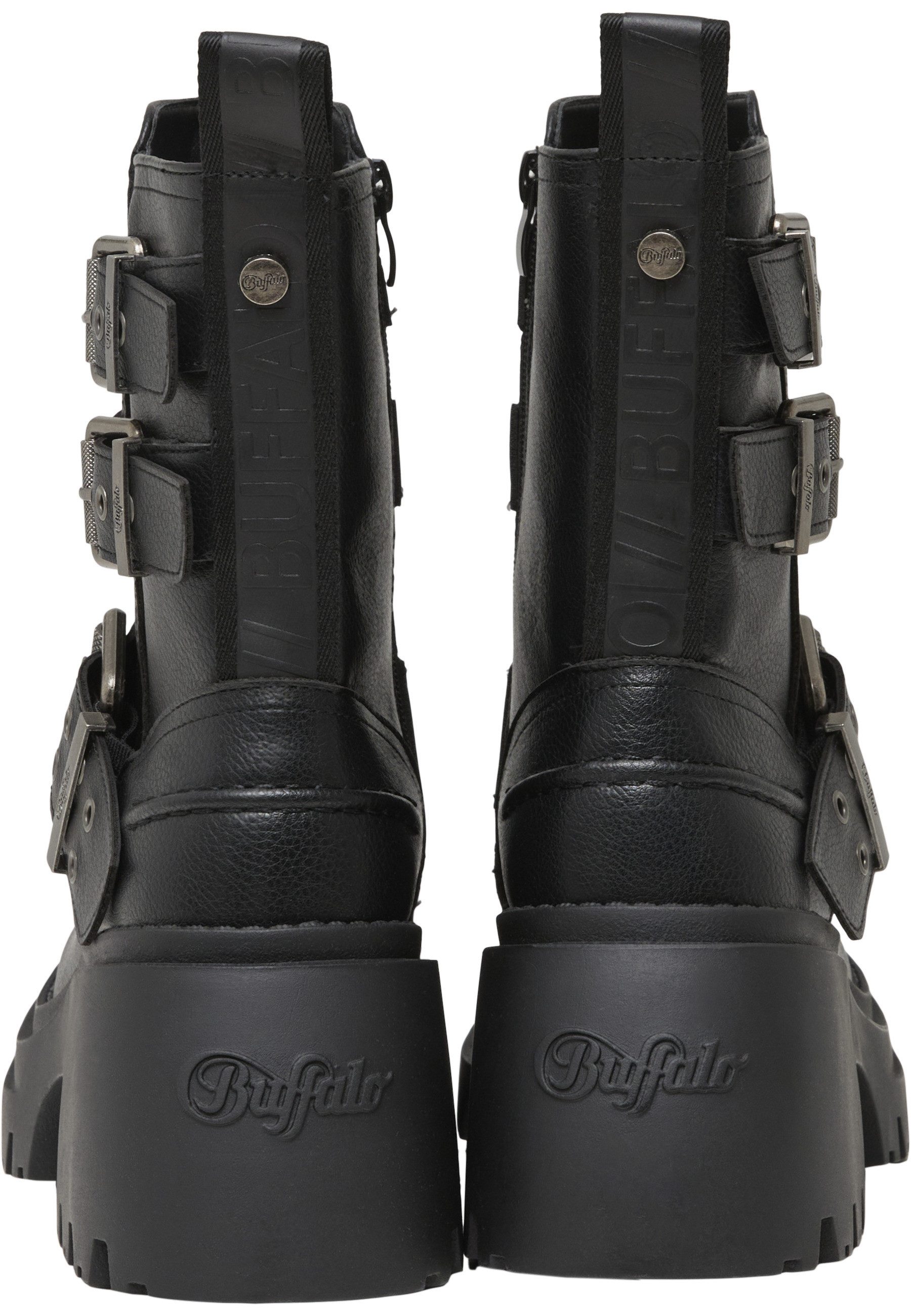 Buffalo Buffalo BRAVR BOOTIE BIKE - VEGAN NAPPA Stiefel