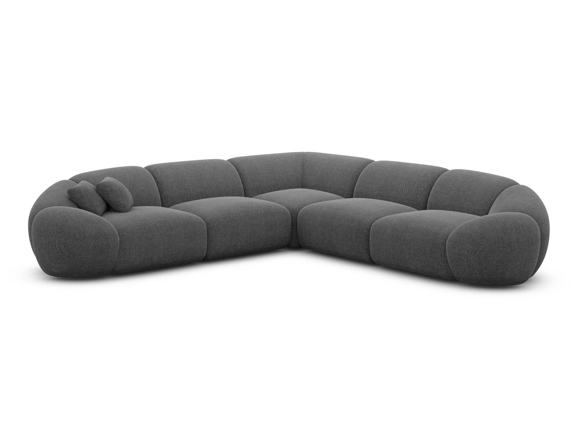 Sofa Dreams Ecksofa Ecksofa Solverde L-Form aus Stoff, Ecksofa, L-Form, Zeitloser Look in L-Form, 2 Zierkissen inklusive