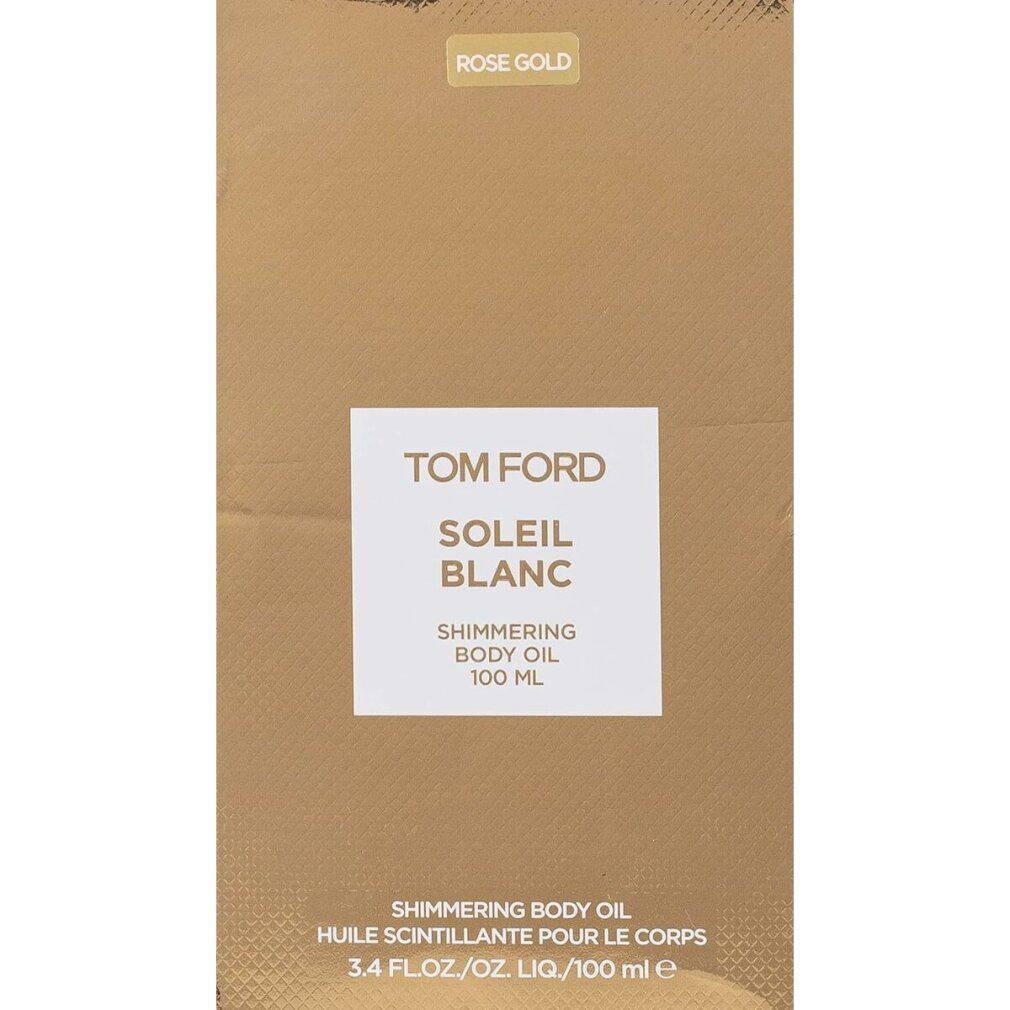 Tom Ford Körperpflegemittel Soleil Blanc - glitter body oil (rose gold) - Volume: 100ml