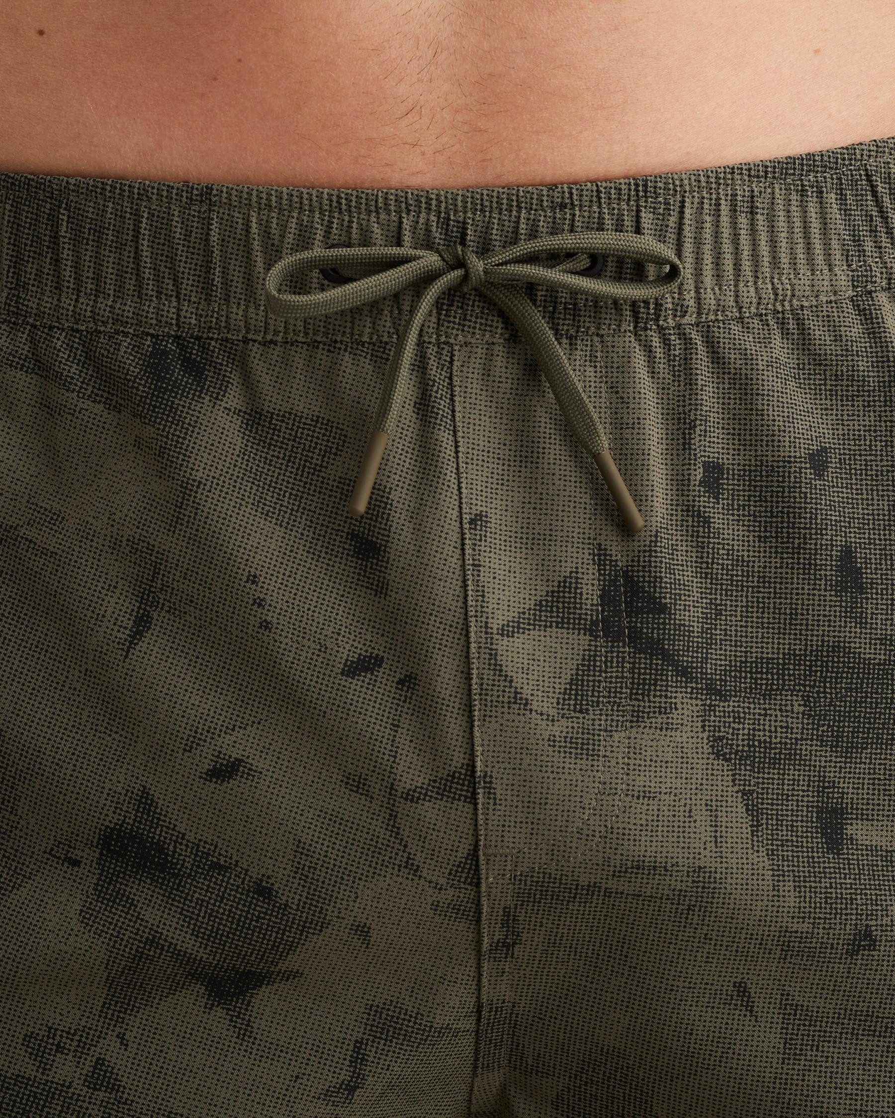 PME LEGEND Badeshorts KEYLAND SWIMSHORTS ALLOVER DESSIN Bundweite regulierbar