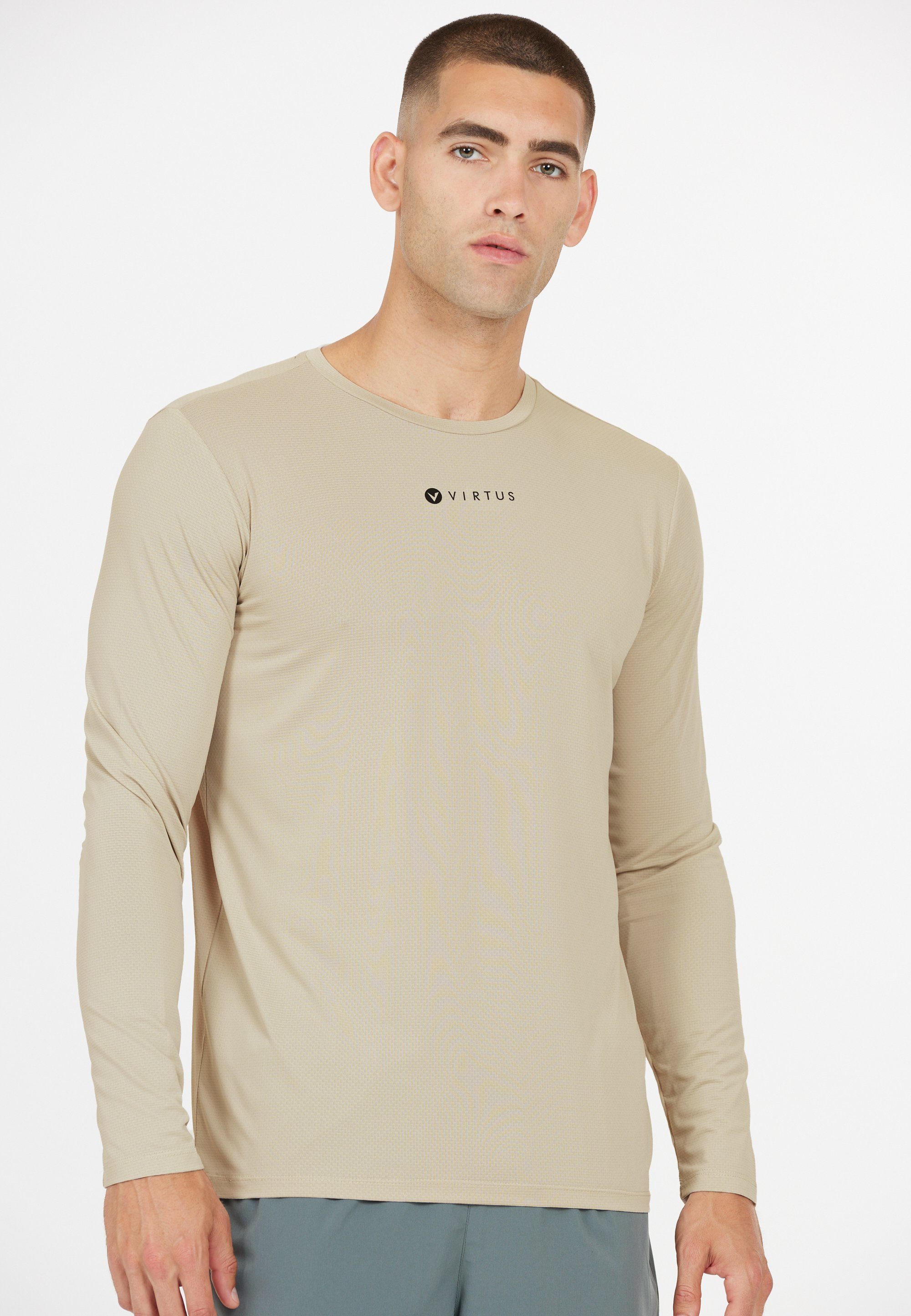 Virtus Langarmshirt Roger mit antibakterieller Silver günstig online kaufen