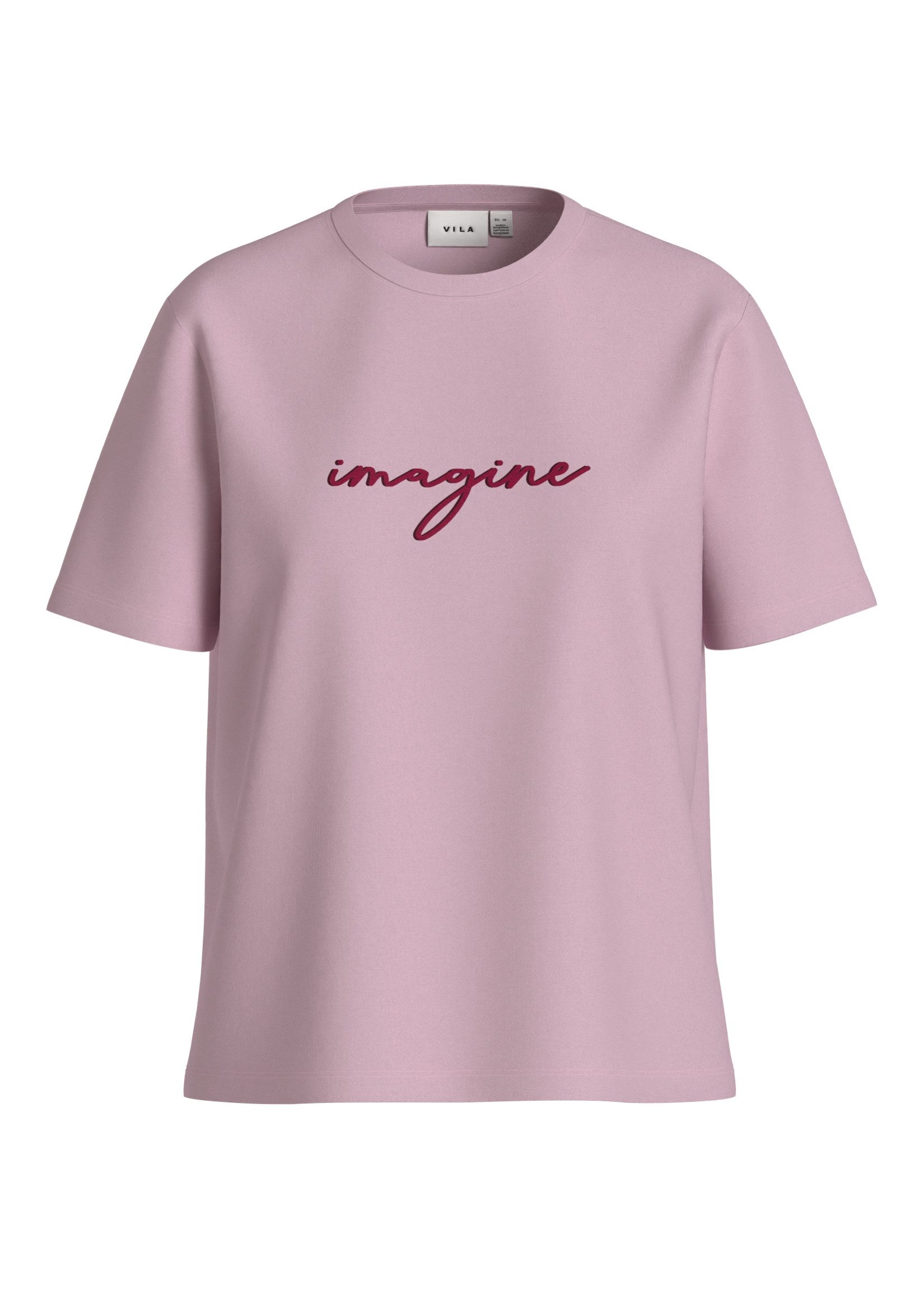 Vila Kurzarmshirt VISYBIL IMAGINE O-NECK S/S TOP/PB/LC