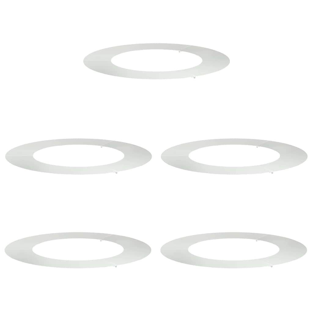 vidaXL Blumentopf Flache Baumringe 5 pcs günstig online kaufen