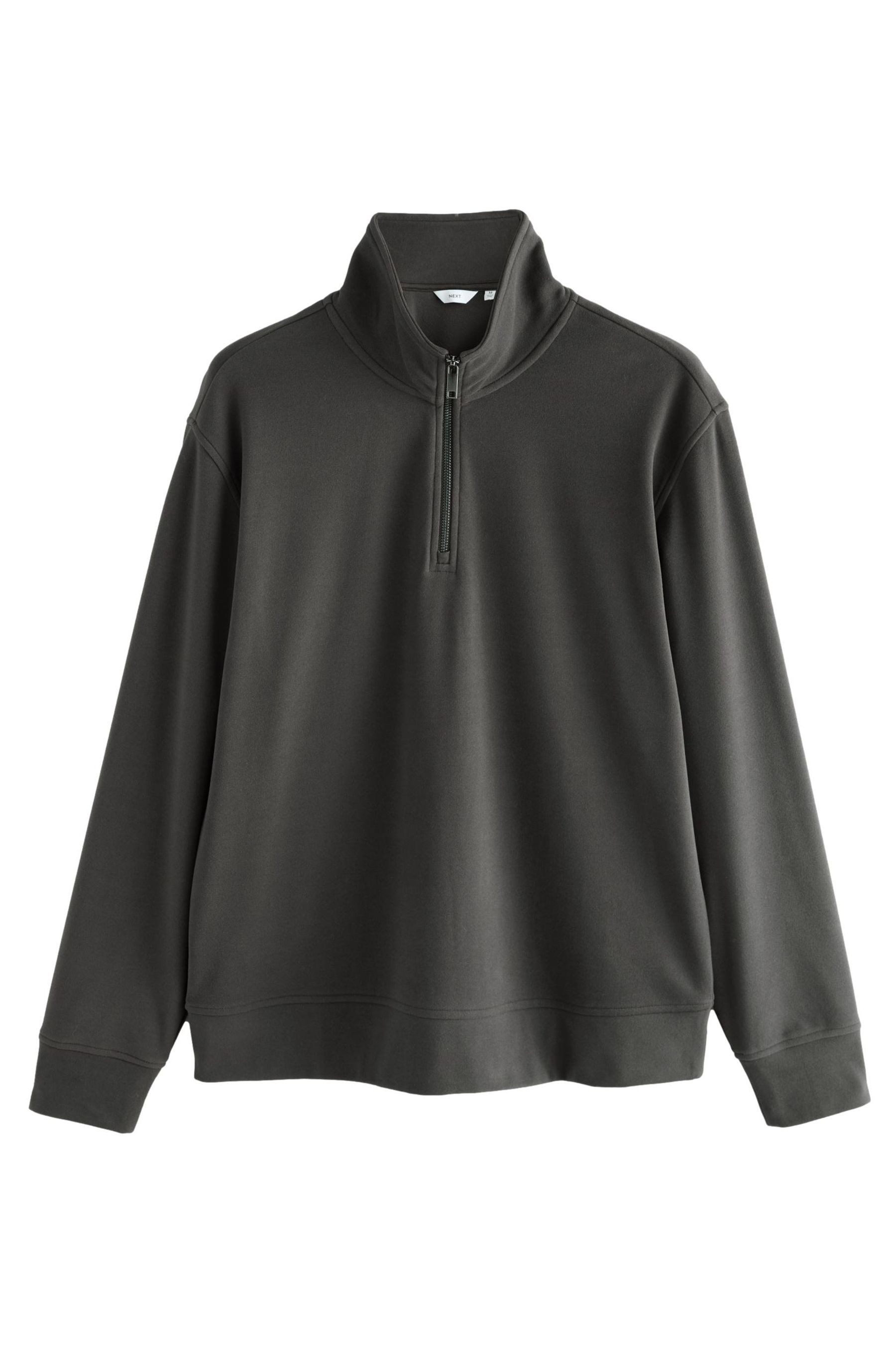 Next Fleecepullover Weiches Sweatshirt mit 1/4-Reißverschluss (1-tlg)