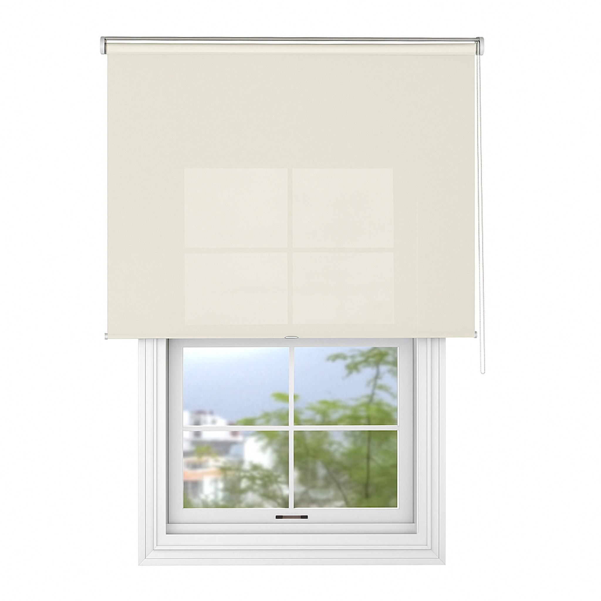 Seitenzugrollo Tageslicht-Rollo Basic GL, Deco-Raum, blickdicht, Wand- und Deckenmontage, einfache Selbstmontage, zum Schrauben, lichtdurchlässig & blickdicht, stufenlos, einfache Montage