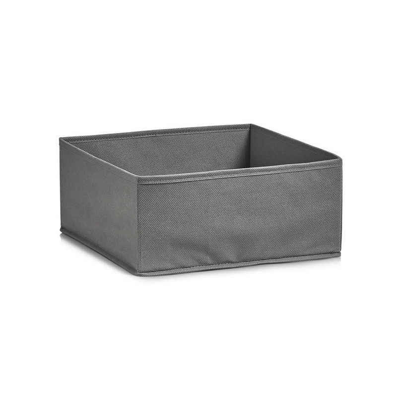 Zeller Present Aufbewahrungskorb »Aufbewahrungsbox«, Vlies, grau, 28 x 28 x 13 cm