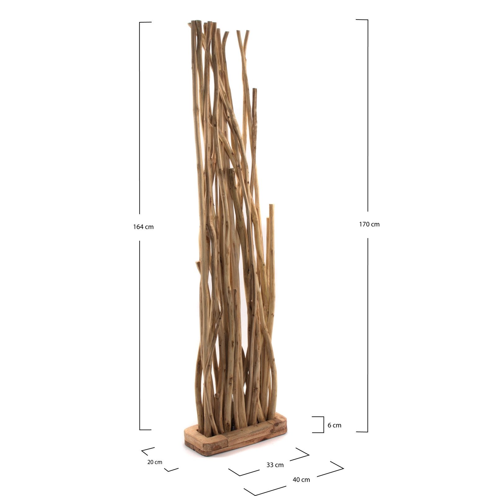 DESIGN DELIGHTS Paravent ZWEIGE RAUMTEILER "BOTANIC", günstig online kaufen