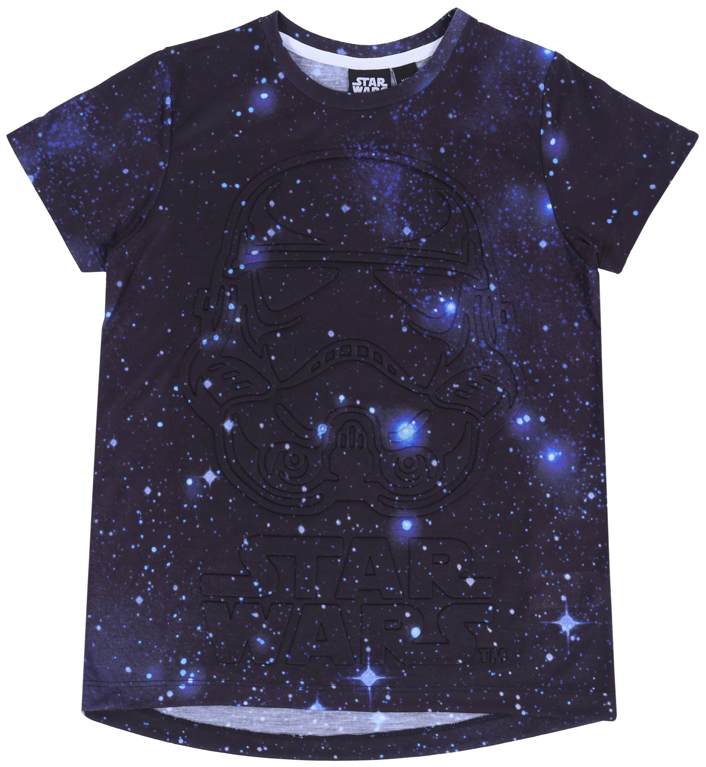 Kurzarmbluse T-Shirt Galaxy Star Wars DISNEY 9-10 Jahre