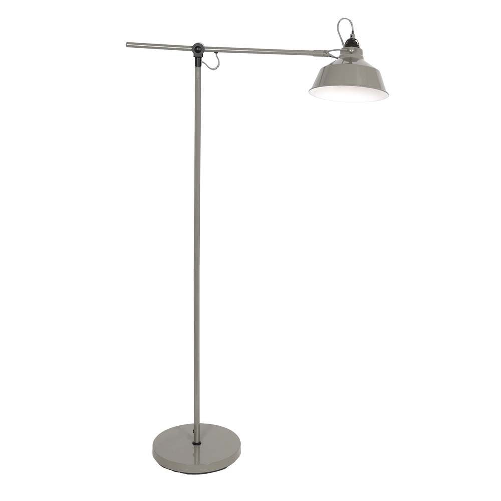 Steinhauer LIGHTING Stehlampe, Stehleuchte Standlampe Lampe  Wohnzimmerleuchte Metall Grün Drehbar H