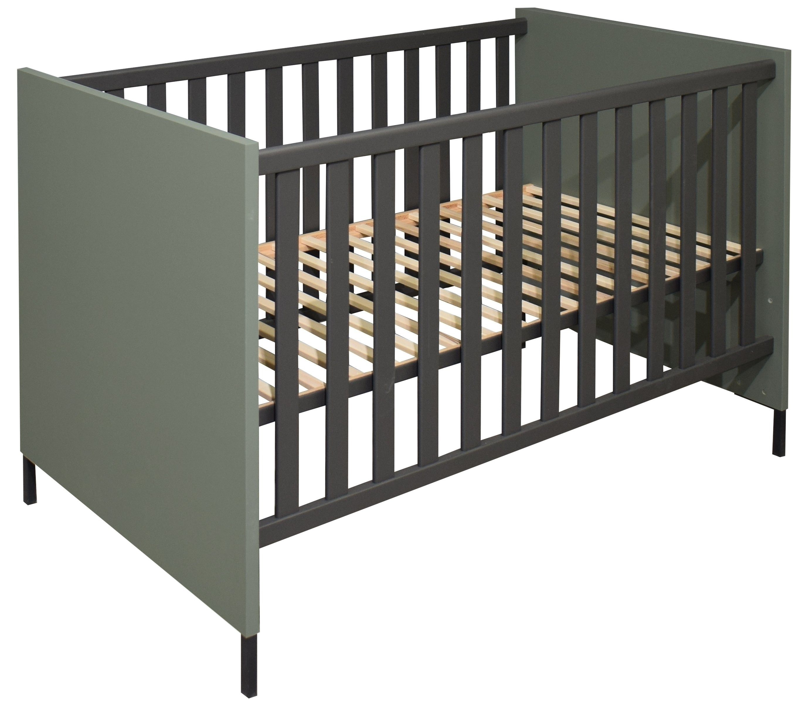 Mäusbacher Babyzimmer-Komplettset (3-teilig) in pine green matt, (3-teilig)