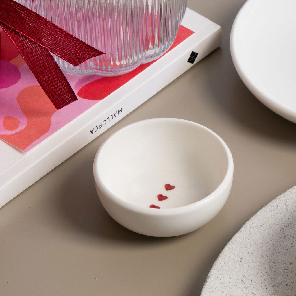 like. by Villeroy & Boch Dipschale With Love Dipschale 8x8x3,5cm, Porzellan, (1-tlg), Premium Porcelain, mikrow.- & spülm.sicher, Made in Germany