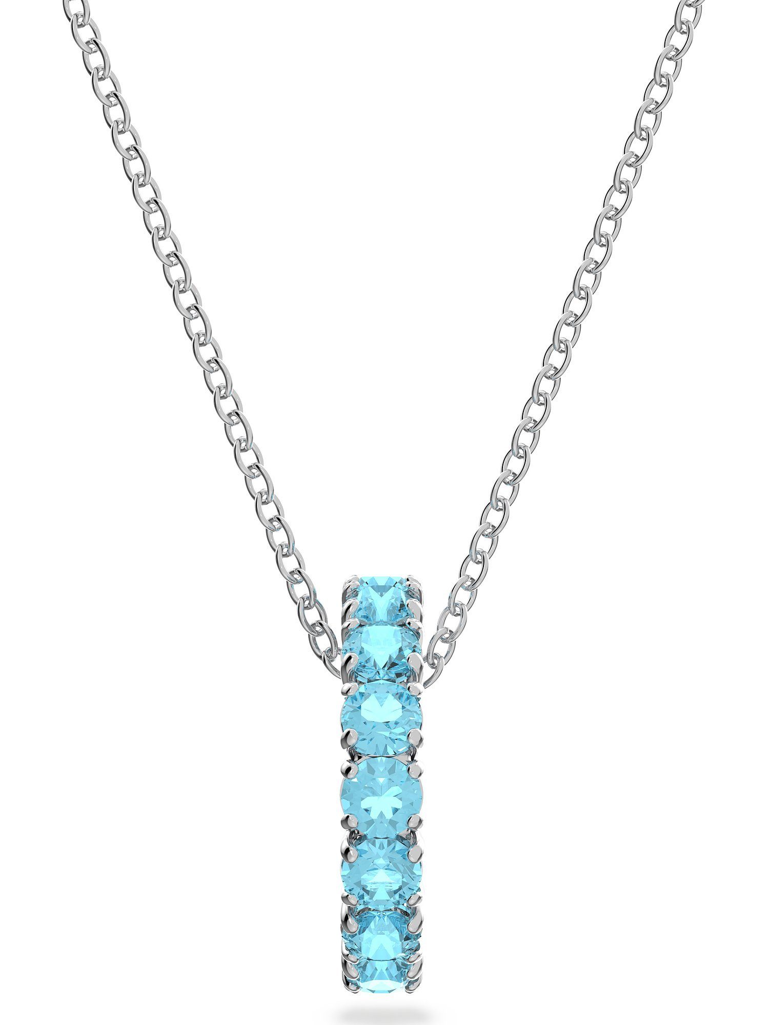 Collier Swarovski Damen-Kette Metall Swarovski-Kristall